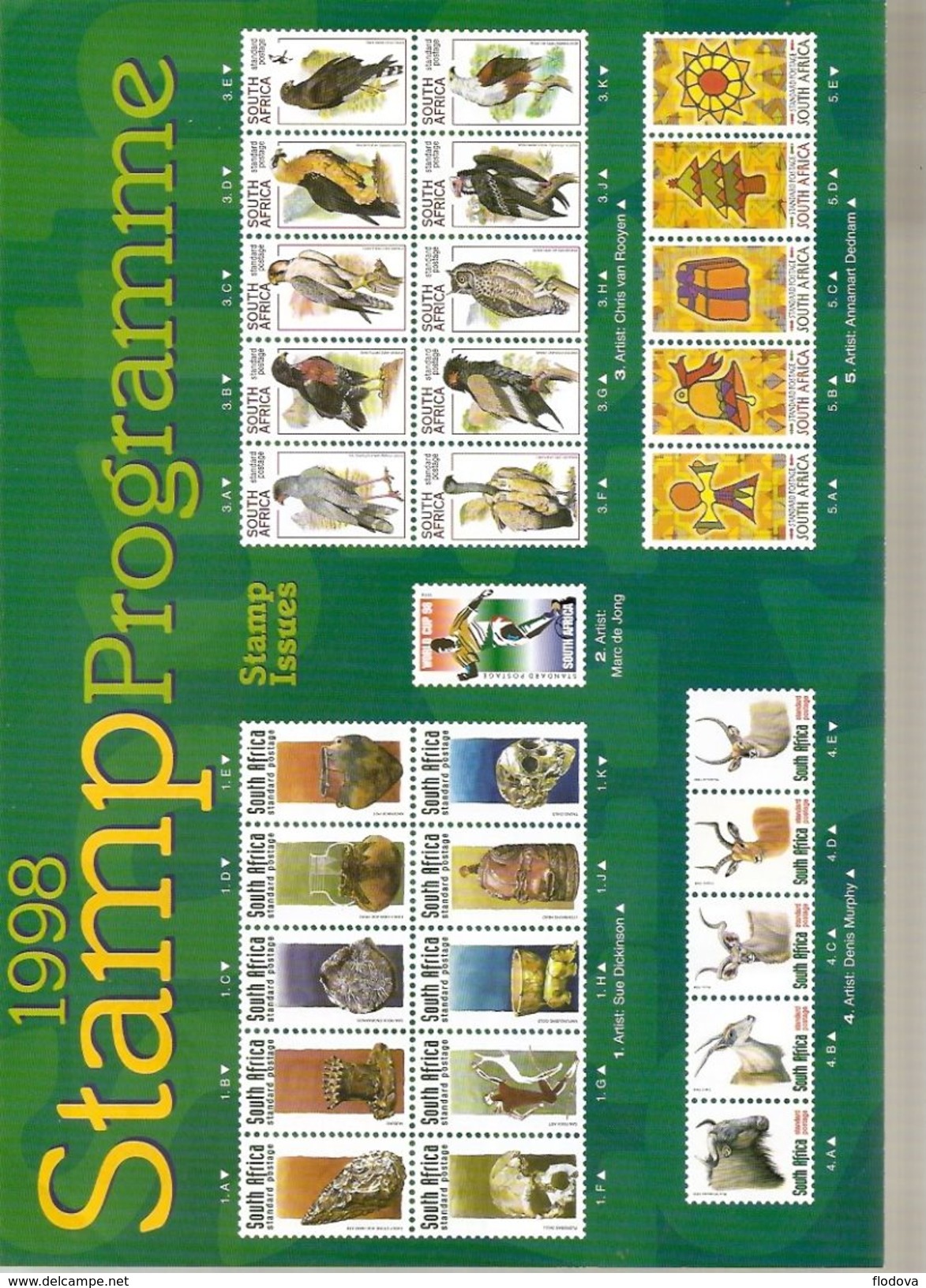 1997 + 1998 STAMP PROGRAMME - Autres & Non Classés