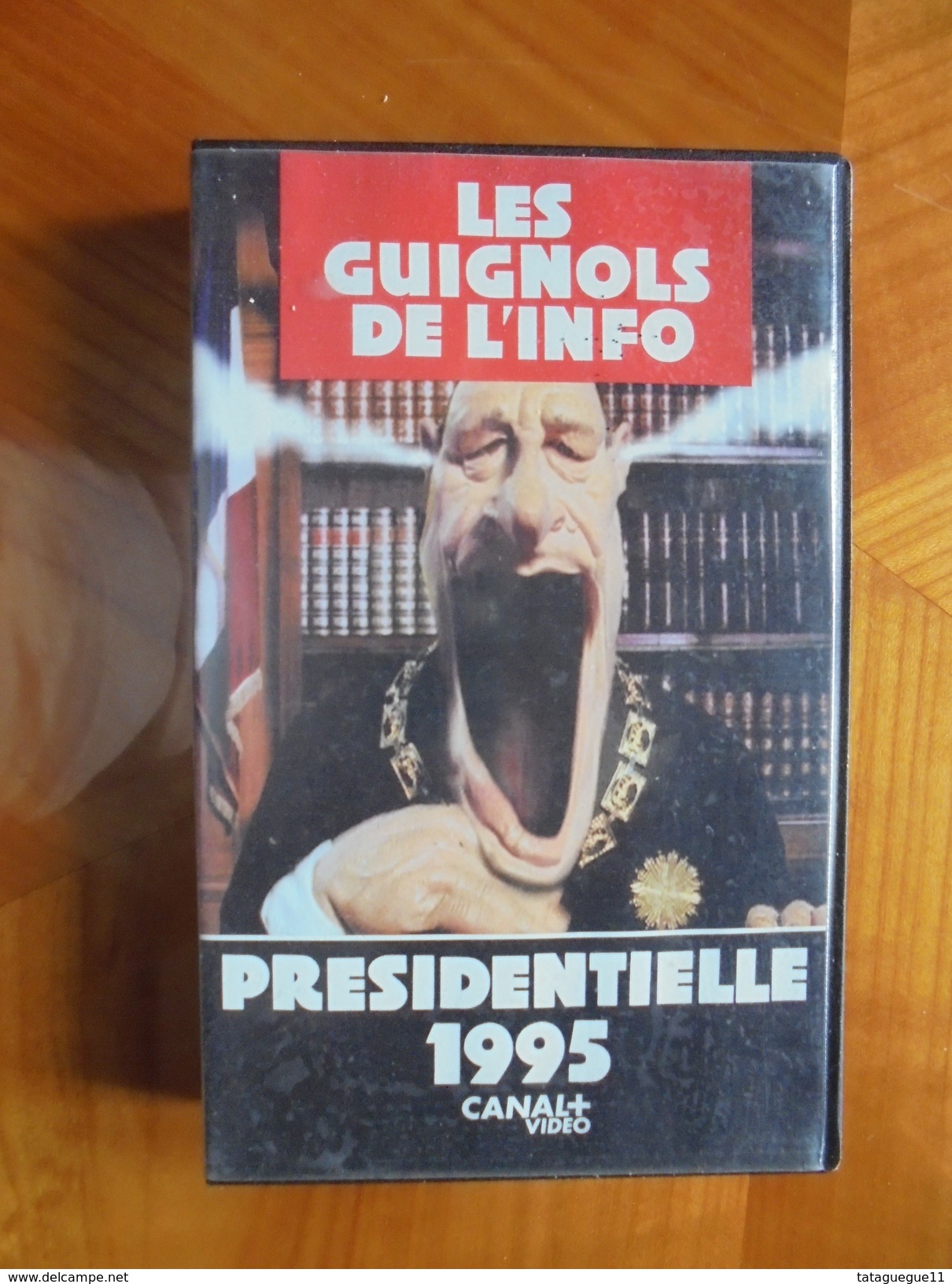 Ancien - Cassette Vidéo LES GUIGNOLS DE L'INFO Présidentielle 1995 - Serie E Programmi TV