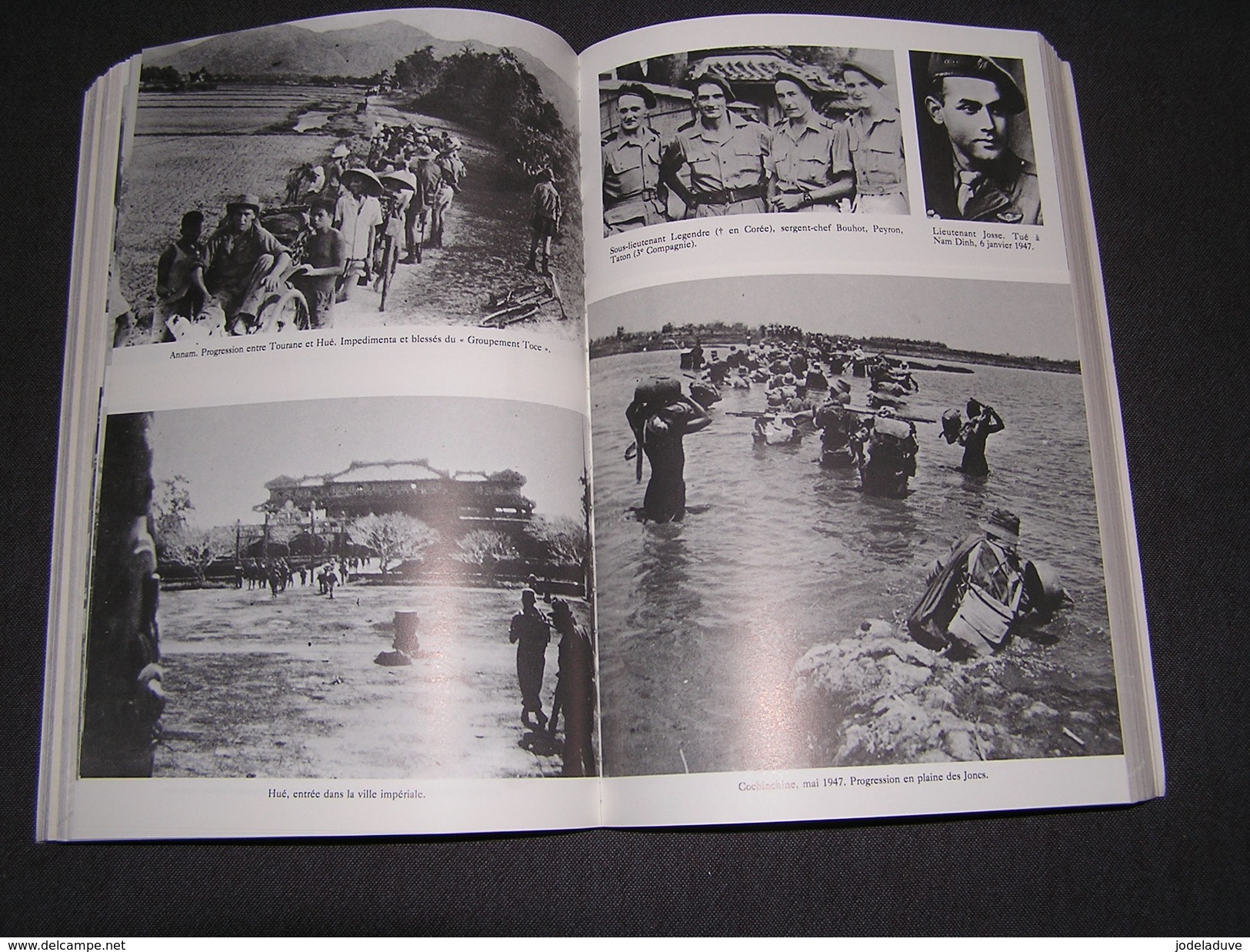 BERETS ROUGES EN INDOCHINE Demi Brigade SAS 1946 1948 R Muelle Guerre Cochinchine Parachutiste Légion Légionaire