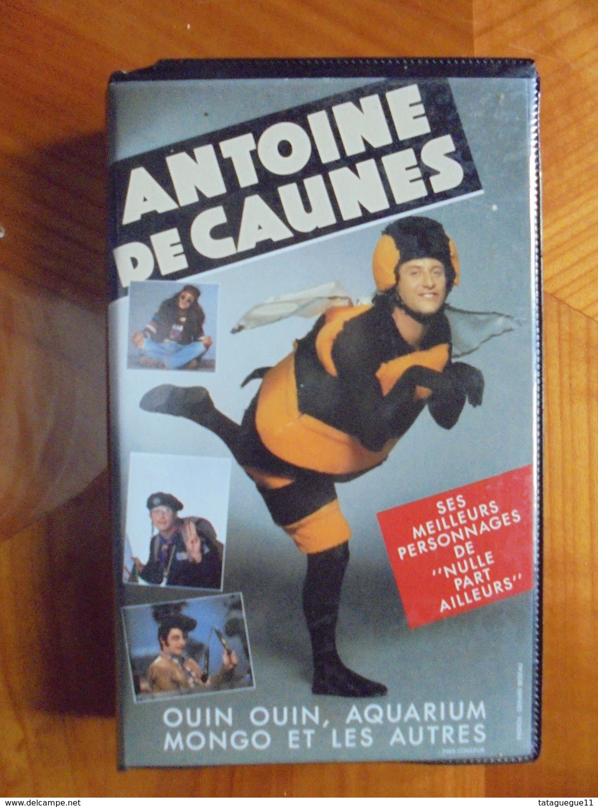 Ancien - Cassette Vidéo ANTOINE DE CAUNES "Nulle Part Ailleurs" 1992 - TV-Reeksen En Programma's