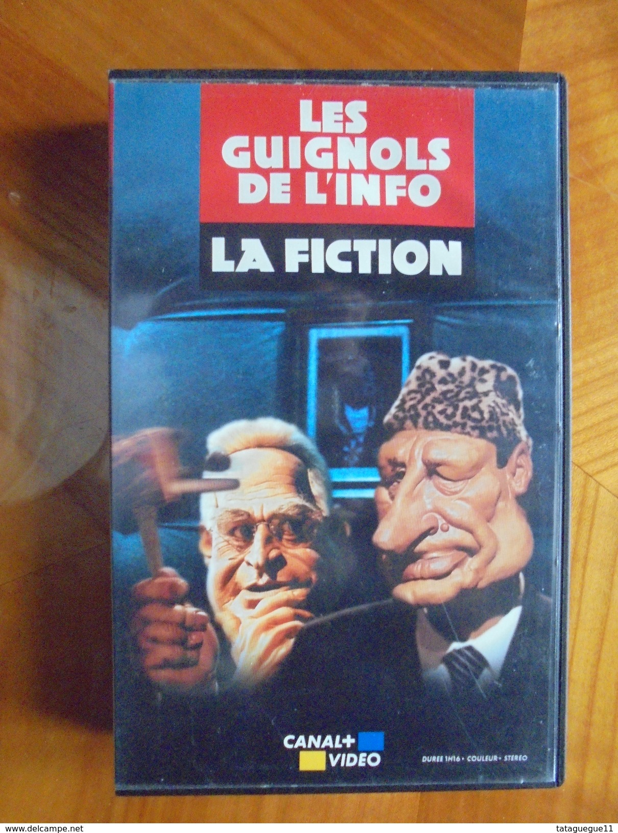 Ancien - Cassette Vidéo LES GUIGNOLS DE L'INFO La Fiction 1999 - Series Y Programas De TV