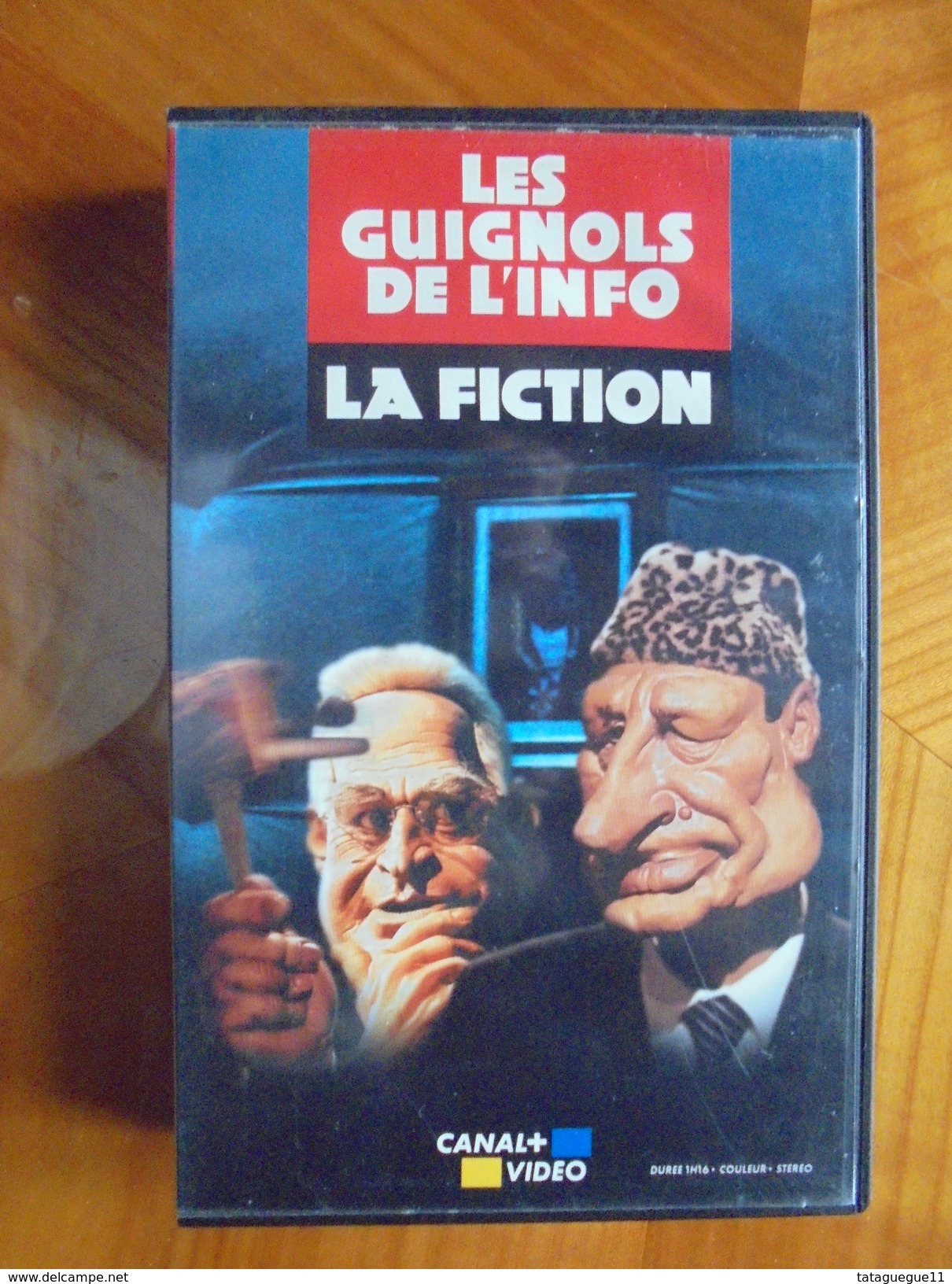 Ancien - Cassette Vidéo LES GUIGNOLS DE L'INFO La Fiction 1999 - Tv Shows & Series