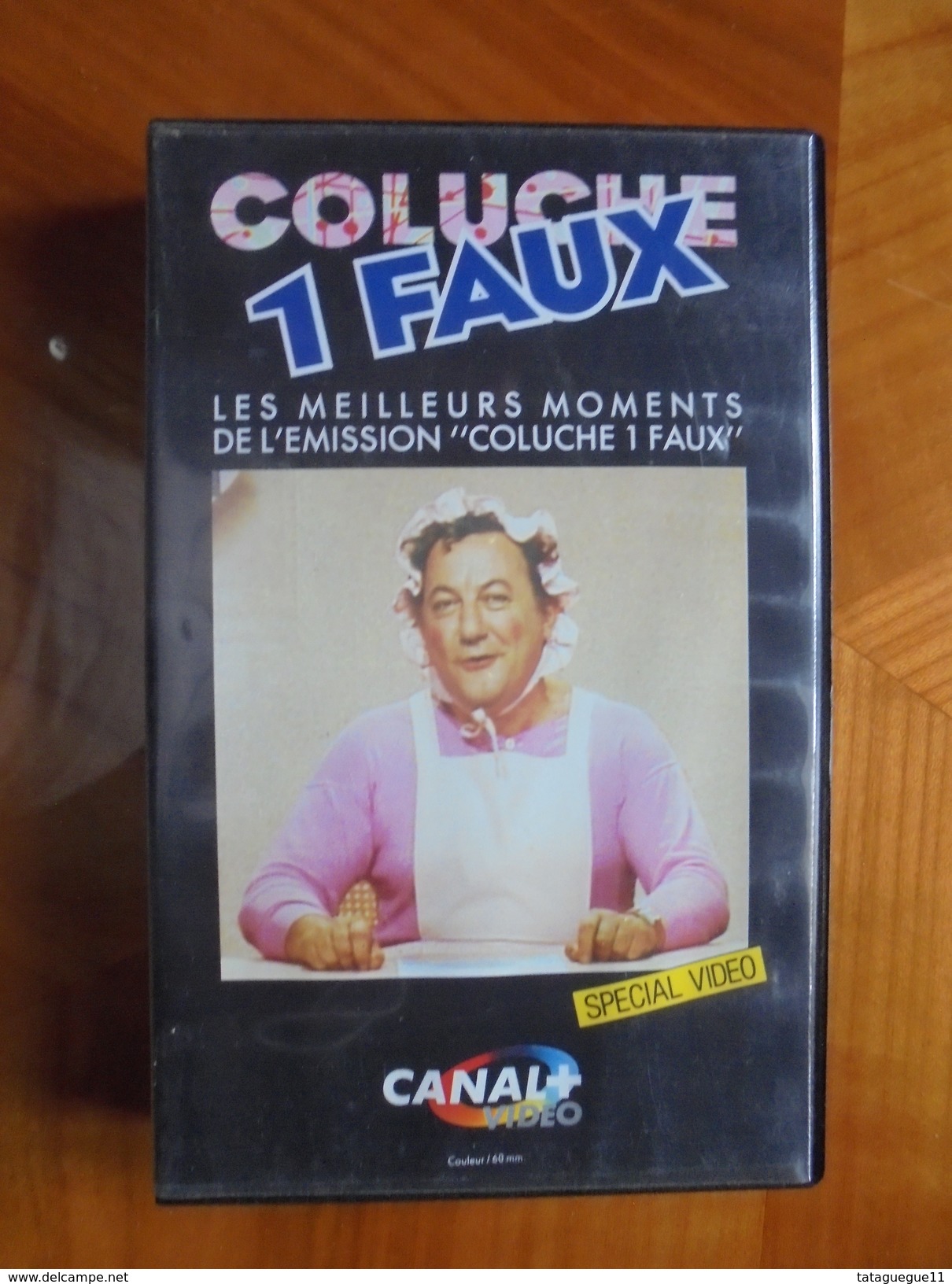 Ancien - Cassette Vidéo COLUCHE 1 FAUX 1988 - Series Y Programas De TV