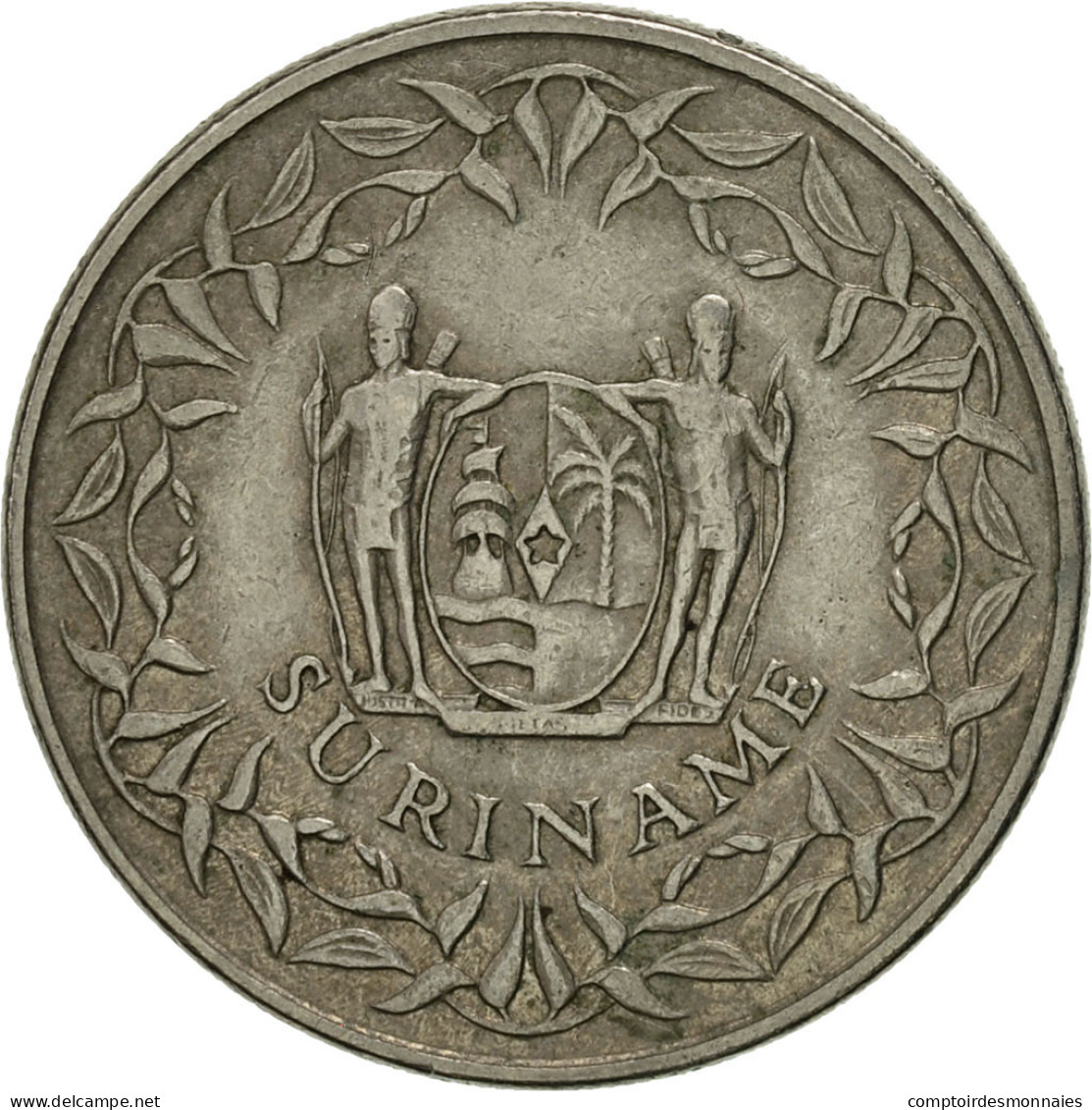 Monnaie, Surinam, 100 Cents, 1987, SUP, Copper-nickel, KM:23 - Suriname 1975 - ...