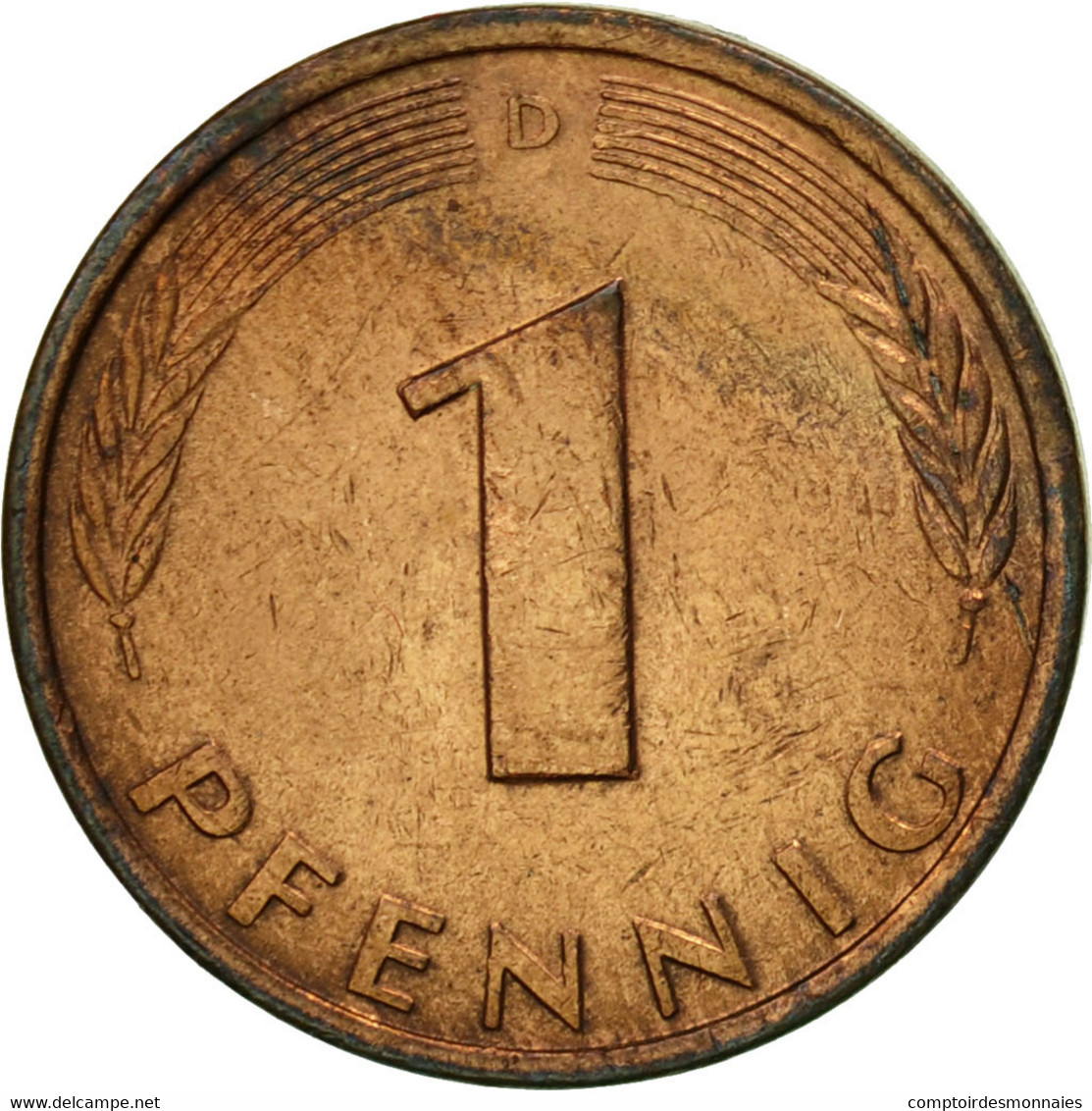 Monnaie, République Fédérale Allemande, Pfennig, 1979, Munich, TTB, Copper - 1 Pfennig