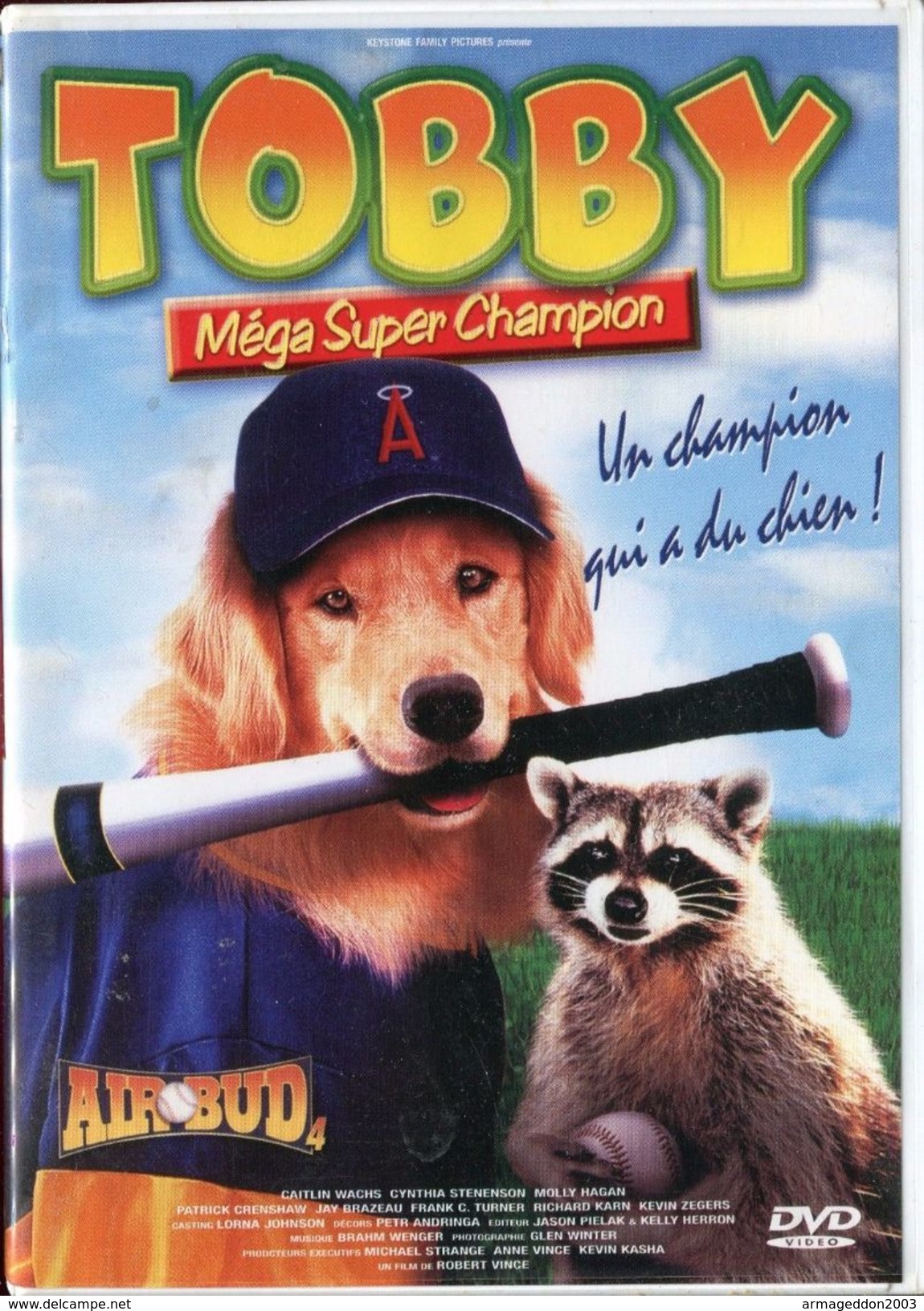 DVD DVD TOBBY SUPER CHAMPION / 1H28 MINUTES - TBE - Enfants & Famille