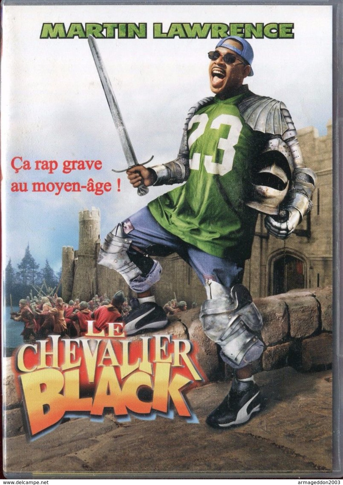 DVD LE CHEVALIER BLANC MARTIN LAWRENCE / 1H31 MINUTES - TBE - Commedia