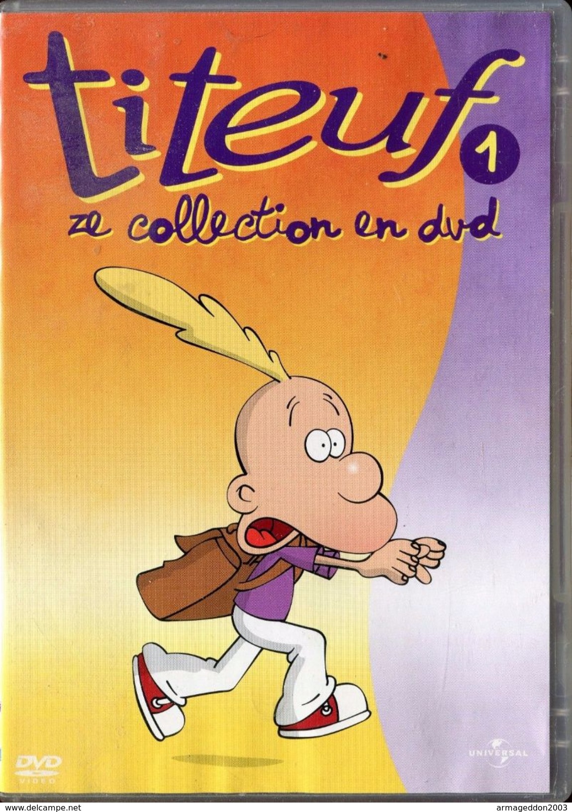 DVD TITEUF N°1 / 6 EPISODES / 42 MINUTES - TBE - Cartoons