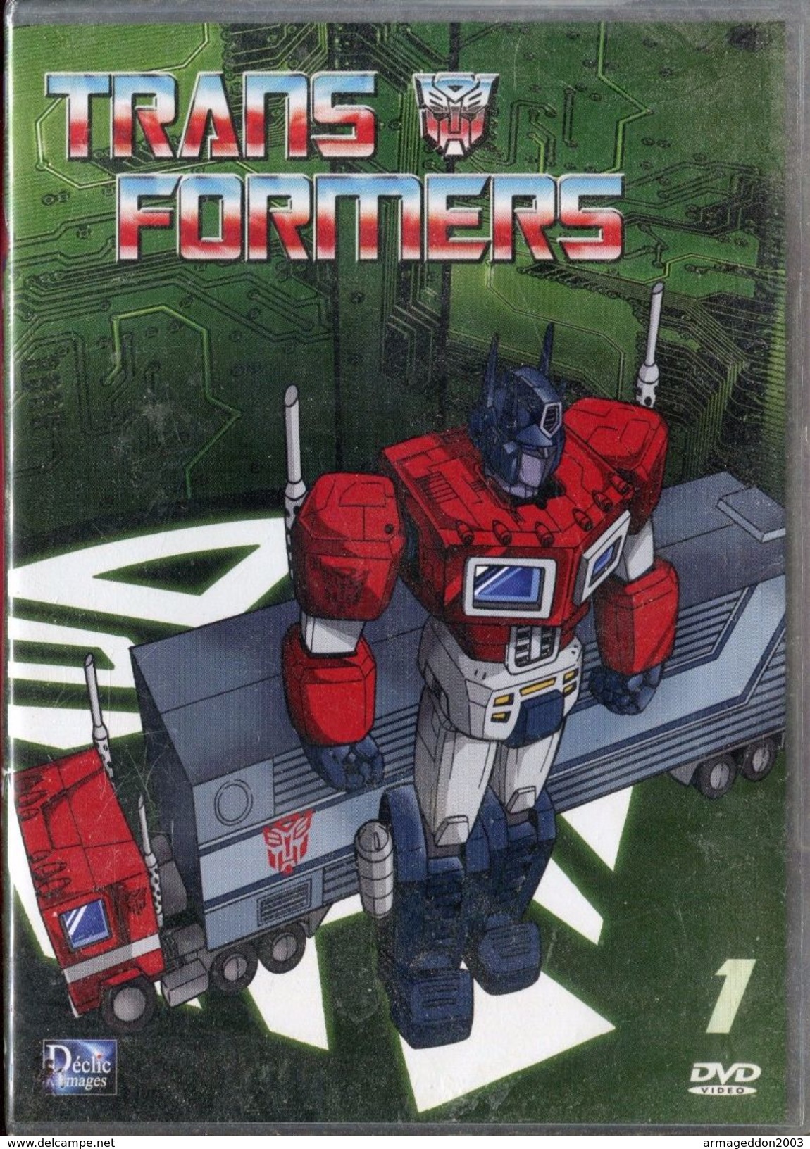 DVD TRANSFORMER VOL 1 / 75 MINUTES - NEUF SOUS BLISTER - Dibujos Animados