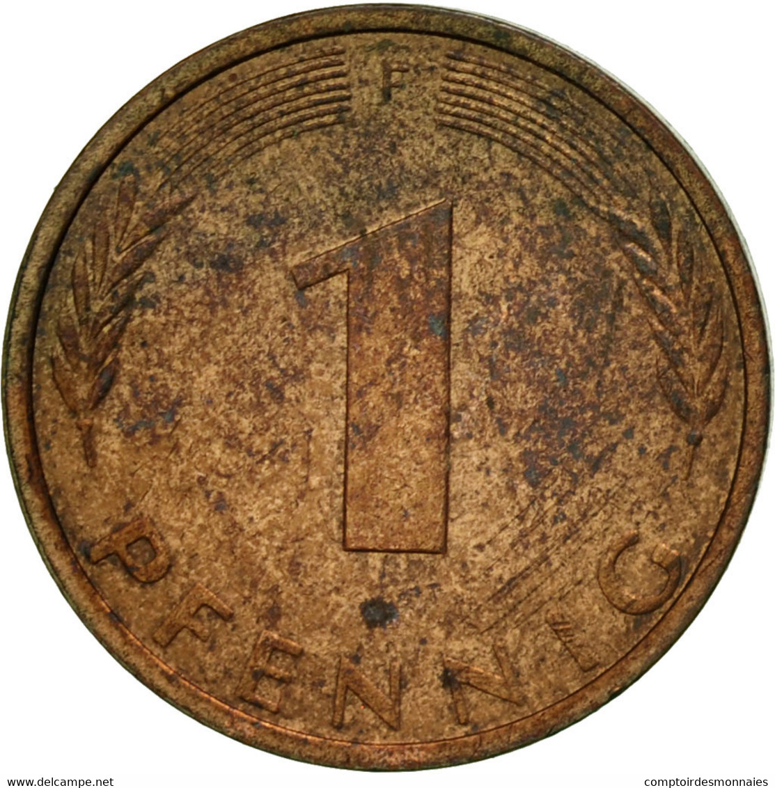 Monnaie, République Fédérale Allemande, Pfennig, 1973, Stuttgart, TTB, Copper - 1 Pfennig