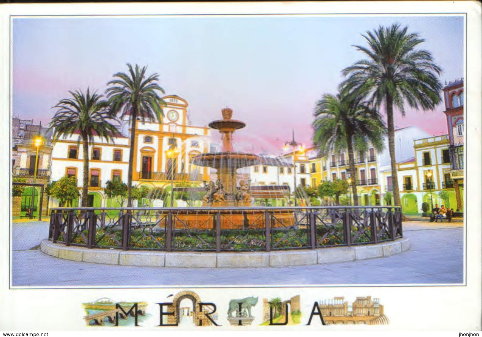 Spain - Postcard Unused - Merida - Spain Square - Mérida