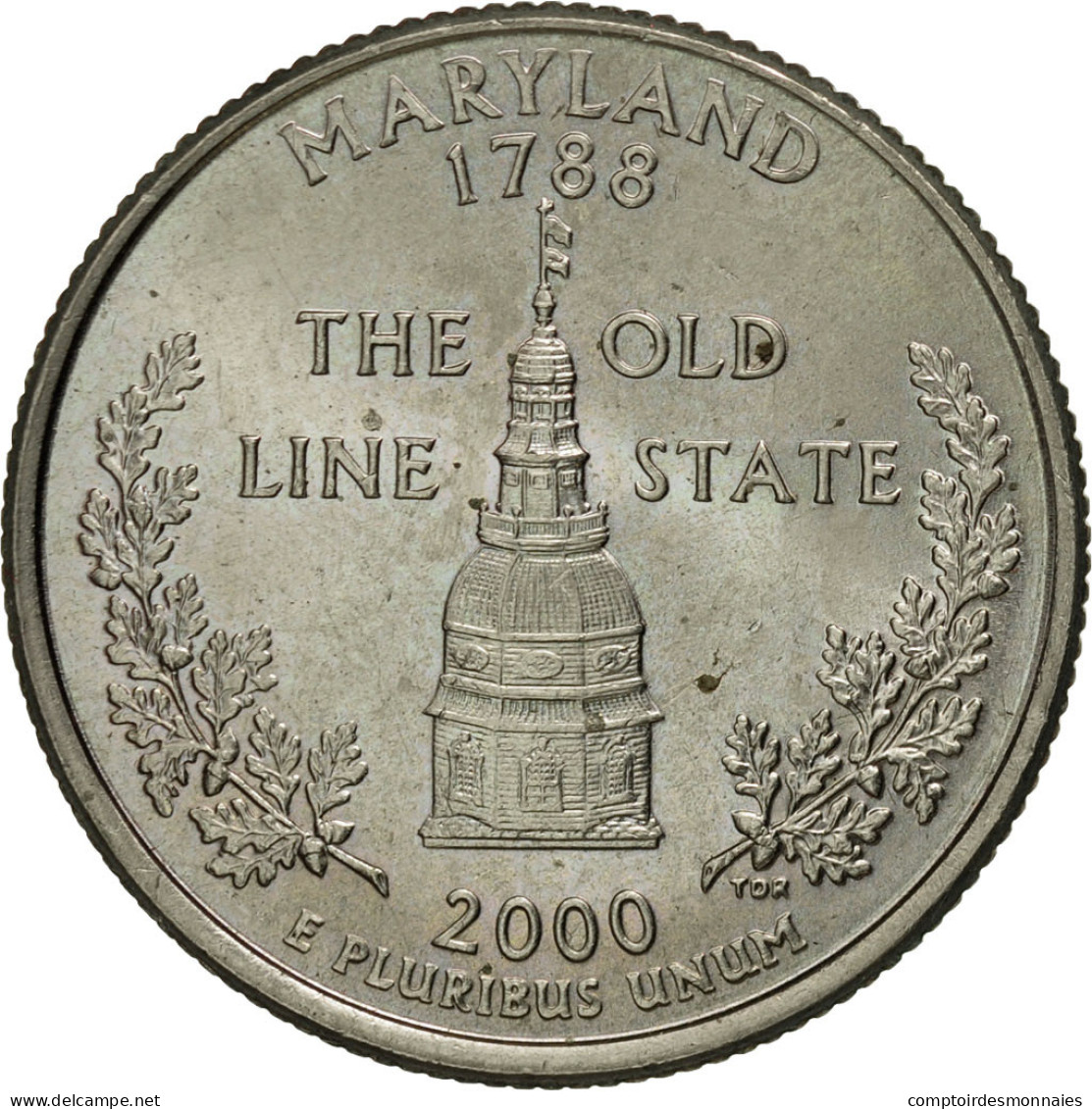 Monnaie, États-Unis, Quarter, 2000, U.S. Mint, Denver, SUP+, Copper-Nickel Clad - 1999-2009: State Quarters