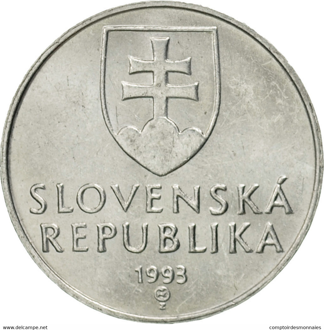 Monnaie, Slovaquie, 10 Halierov, 1993, SUP, Aluminium, KM:17 - Slovakia