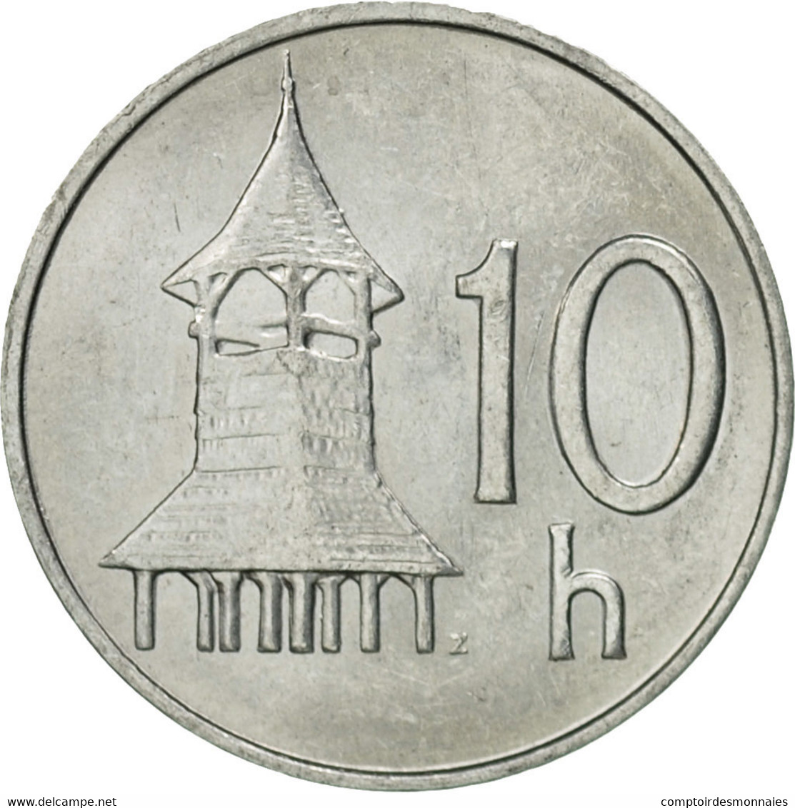 Monnaie, Slovaquie, 10 Halierov, 1993, SUP, Aluminium, KM:17 - Slowakei