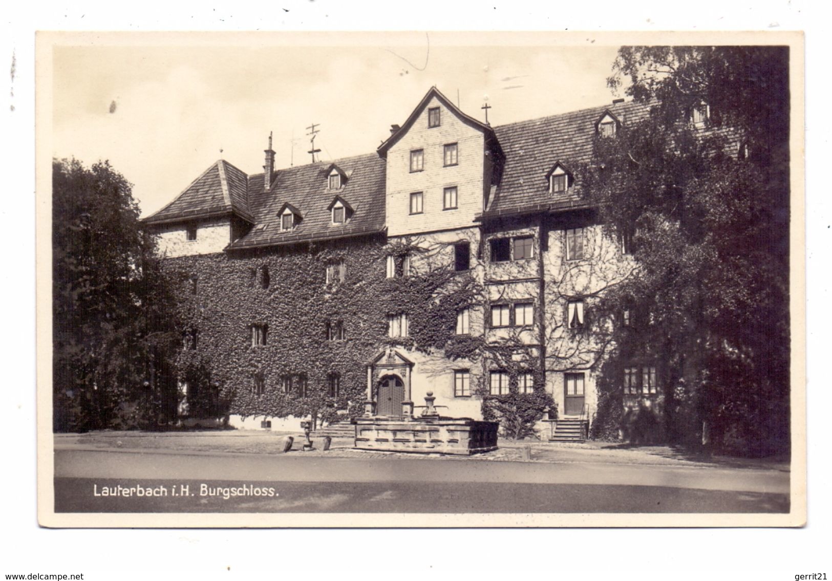 6420 LAUTERBACH, Burgschloss - Lauterbach