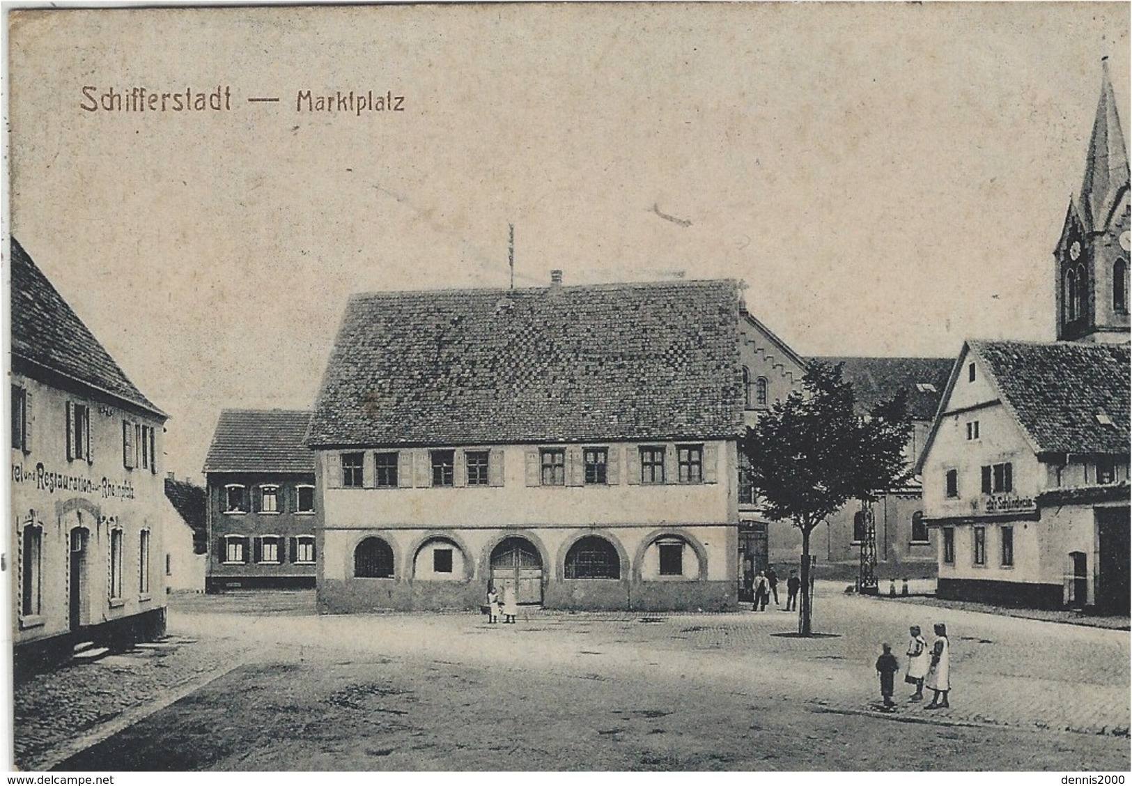 SCHIFFERSTADT, Marklplatz - Schifferstadt