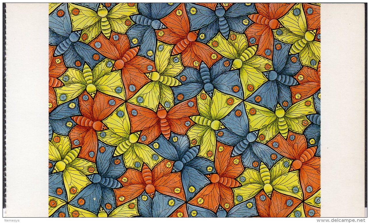 Maurits Cornelis ESCHER - Symmetry Watercolour 70 1948 - SEE SCAN - Altri & Non Classificati