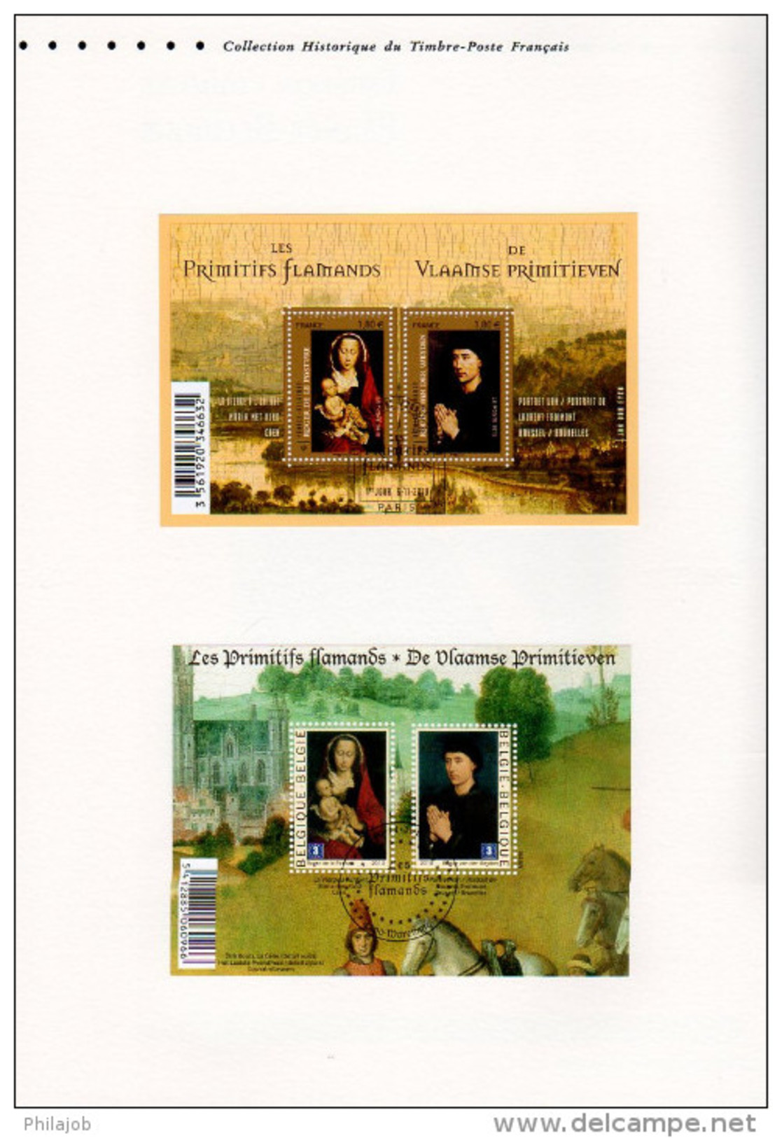 2010 " FRANCE / BELGIQUE " Sur Doc Officiel 1°Jour. N° YT F4525 + BF 141 De Belgique. DPO - Autres & Non Classés