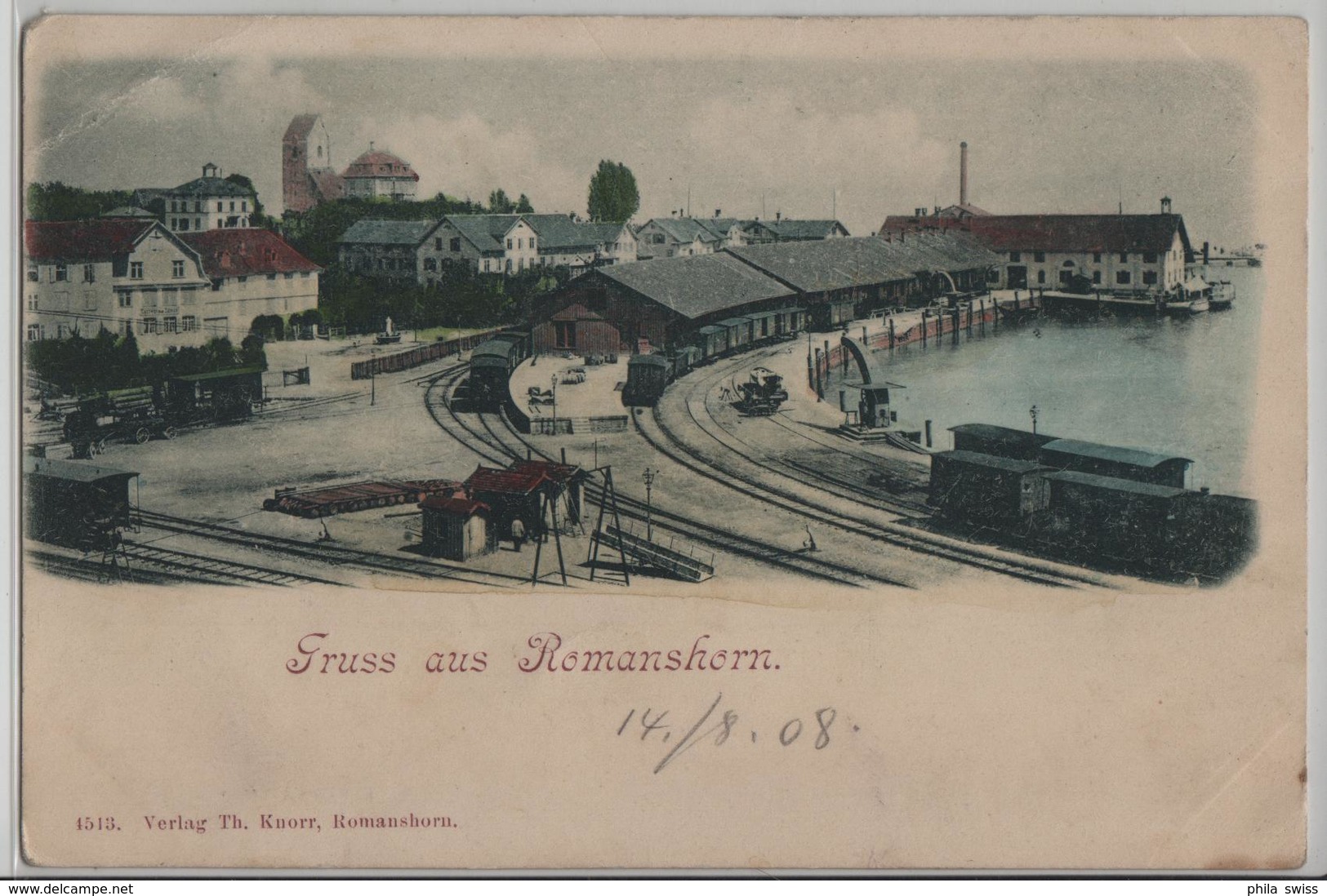 Gruss Aus Romanshorn - Bahnhof - Romanshorn
