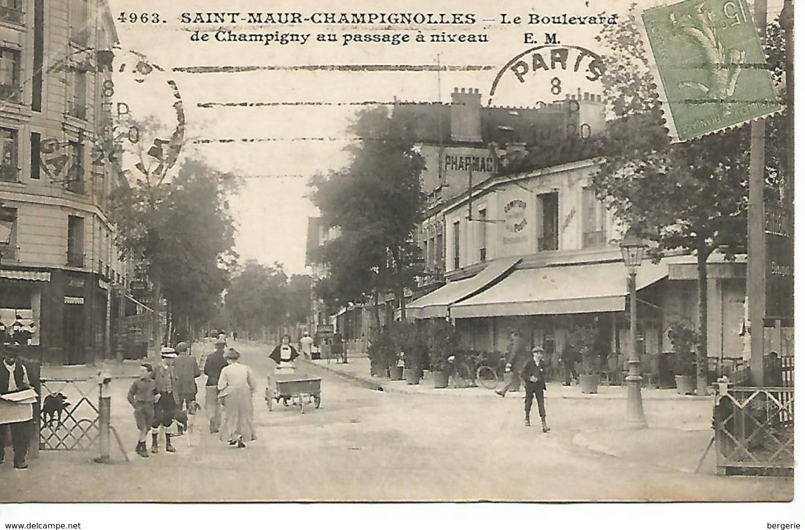 94    Saint-maur-champignolles      Boulevard De Champigny Au Passage à Niveau - Saint Maur Des Fosses