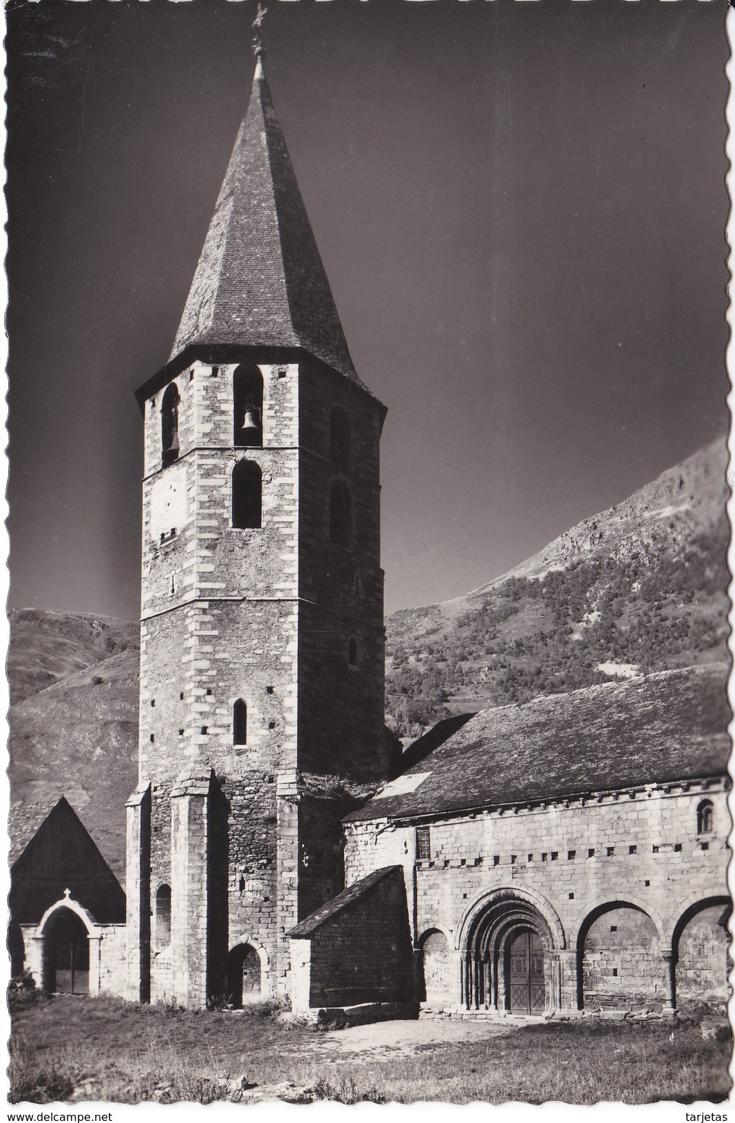 303 POSTAL DEL VALLE DE ARAN DE LA IGLESIA PARROQUIAL DE SALARDU - Lérida