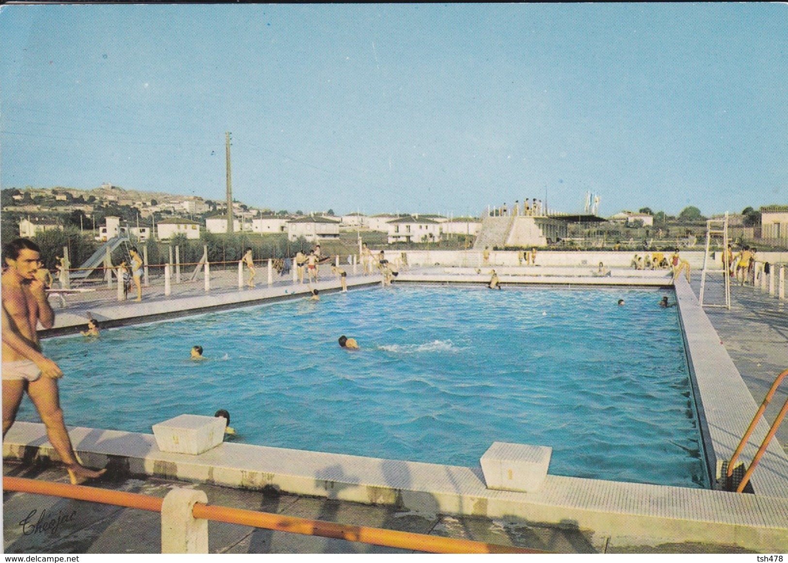 47---RARE--MONFLANQUIN--la Piscine---voir 2 Scans - Monflanquin