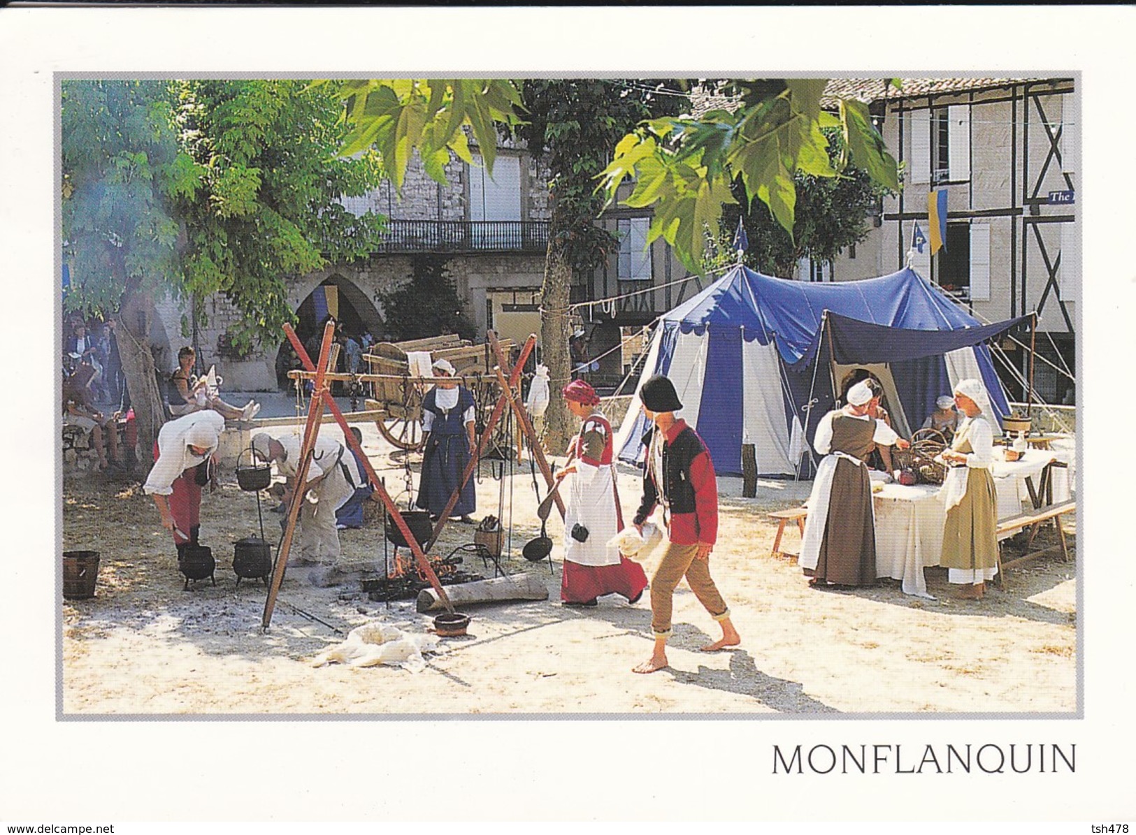 47-----MONFLANQUIN--fête Médiévale---voir 2 Scans - Monflanquin