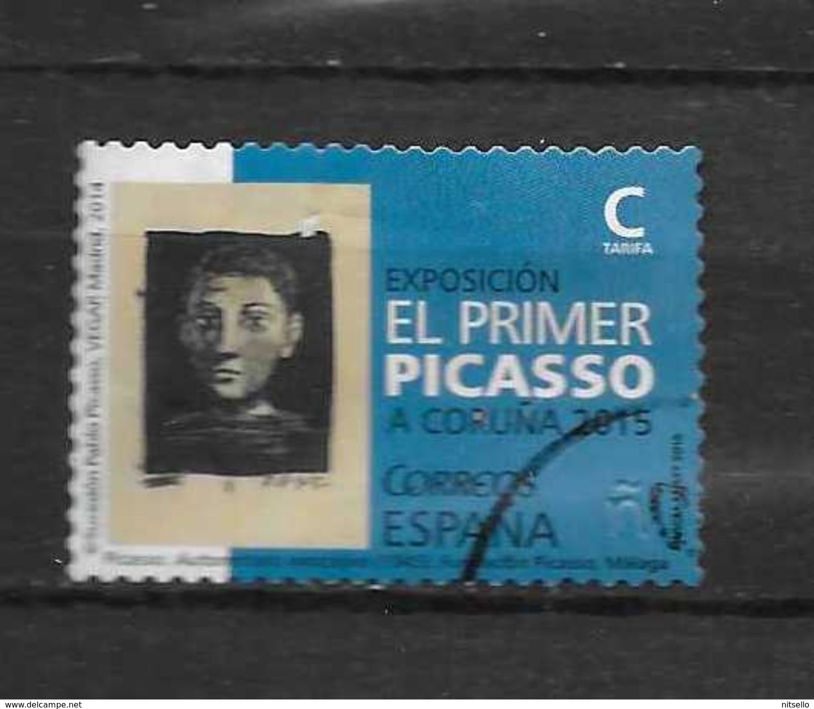 LOTE 1358 /// ESPAÑA 2015 EL PRIMER PICASSO - Usados