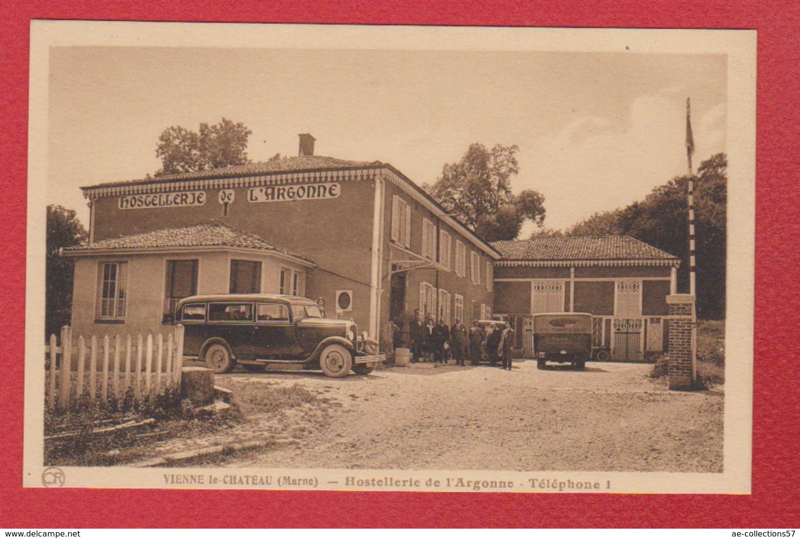 Vienne Le Château   / Hostellerie De L'Argonne - Téléphone 1 - Other & Unclassified