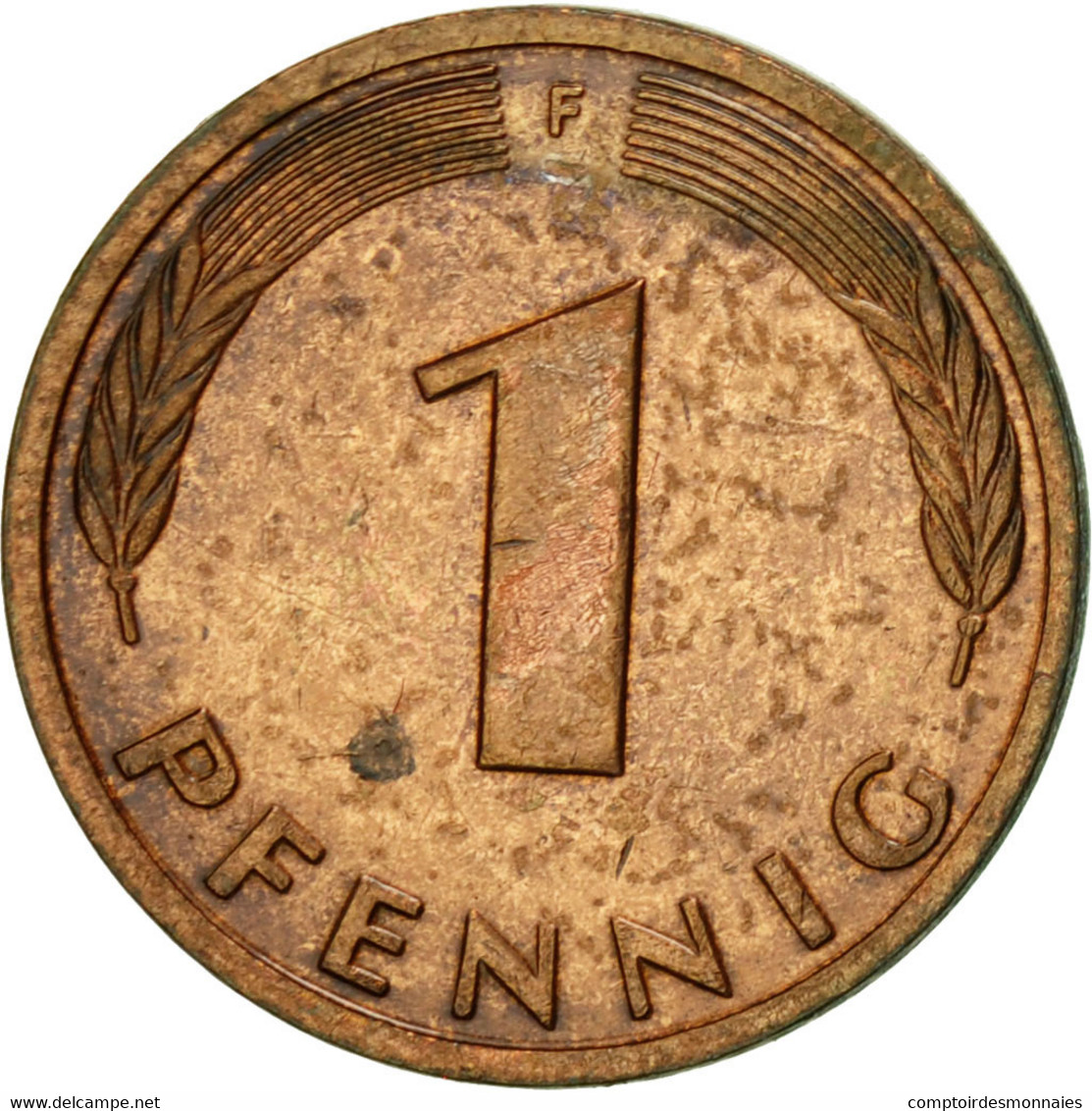 Monnaie, République Fédérale Allemande, Pfennig, 1985, Stuttgart, TTB, Copper - 1 Pfennig