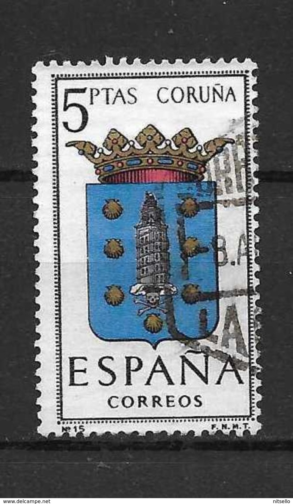 LOTE 1359 /// ESPAÑA AÑO 1962   EDIFIL Nº: 1483   SELLO CLAVE - Gebruikt