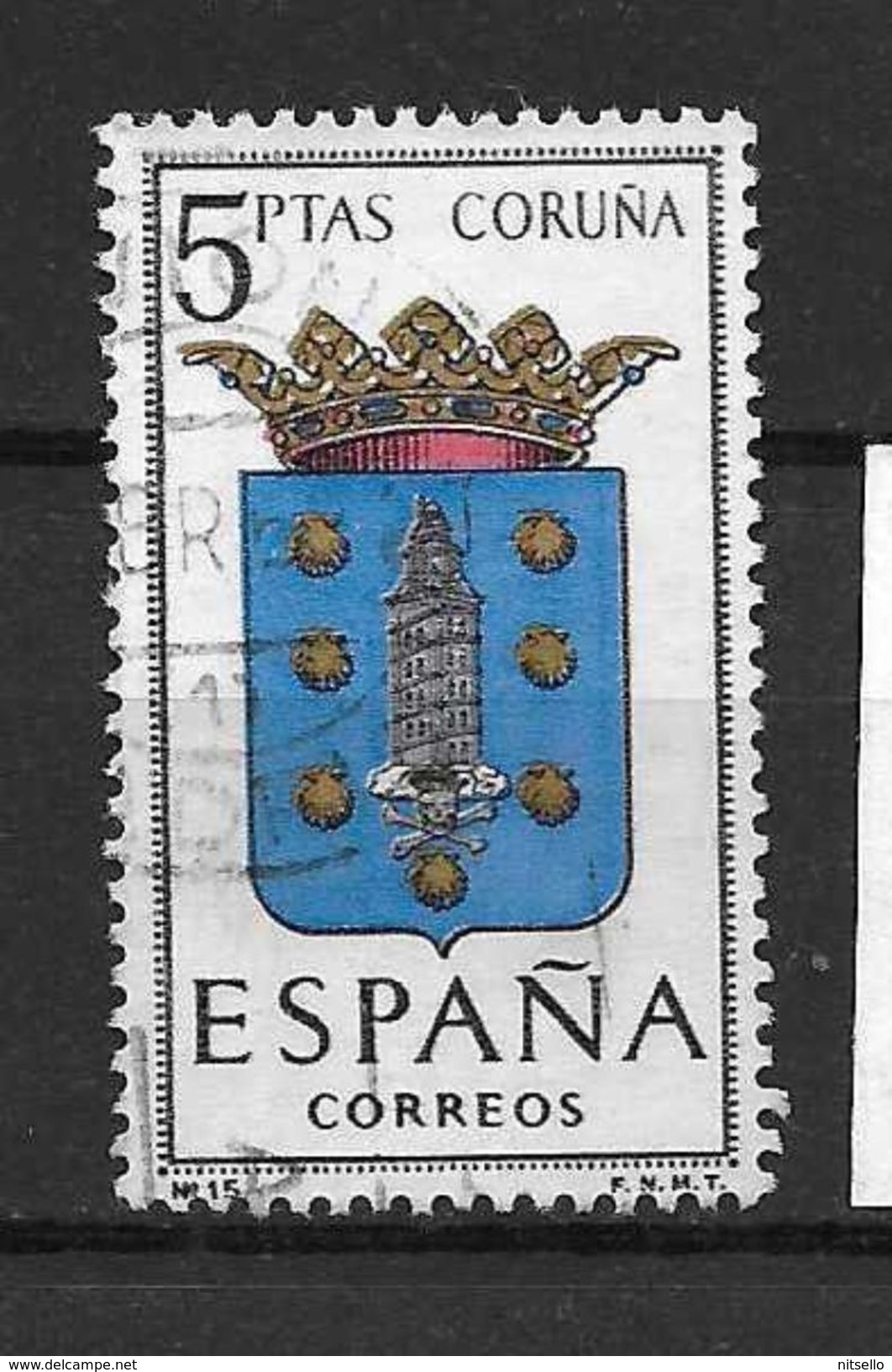 LOTE 1359 /// ESPAÑA AÑO 1962   EDIFIL Nº: 1483   SELLO CLAVE - Used Stamps
