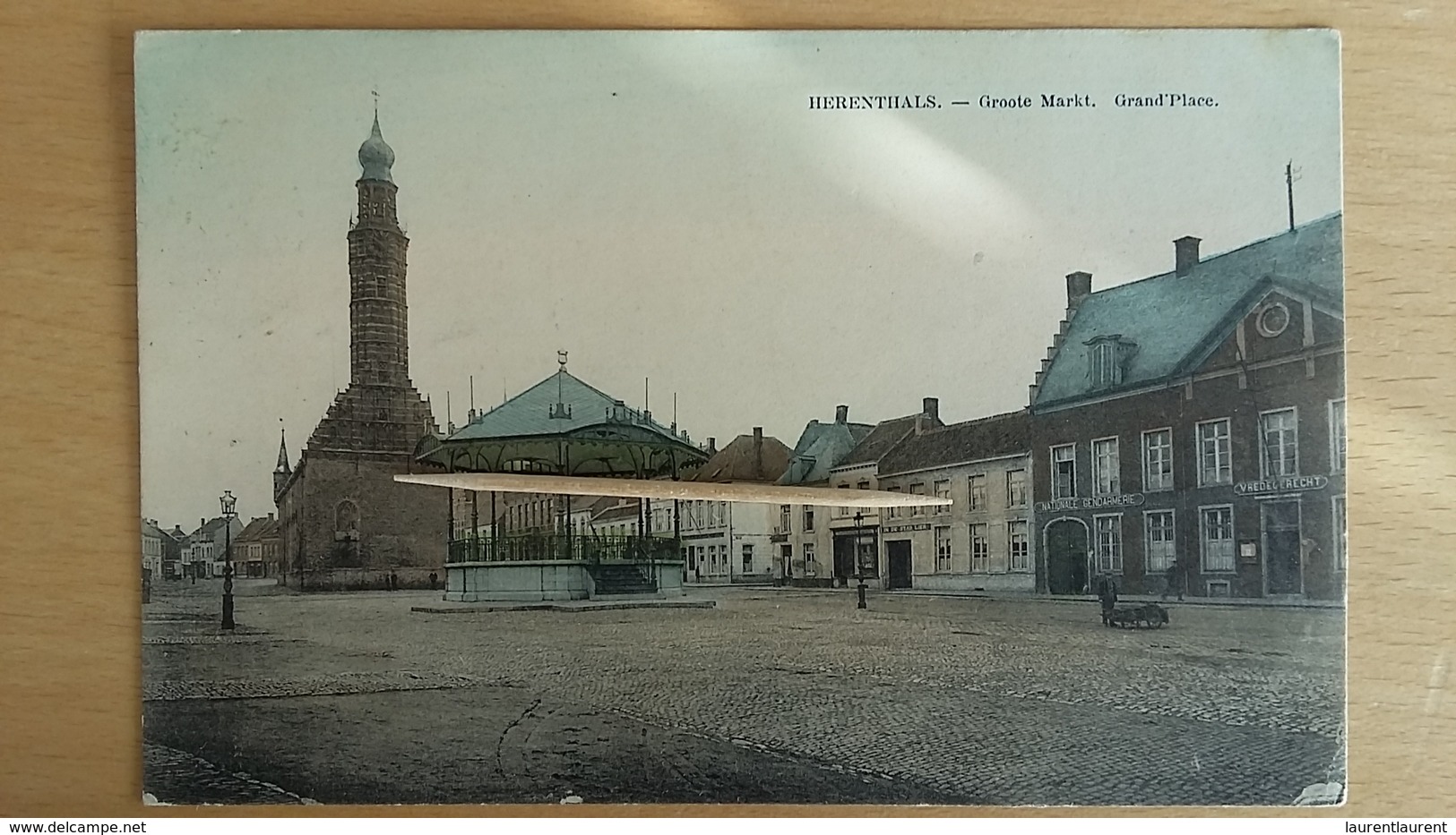 HERENTHALS - Grand Place 1915 - Meulebeke