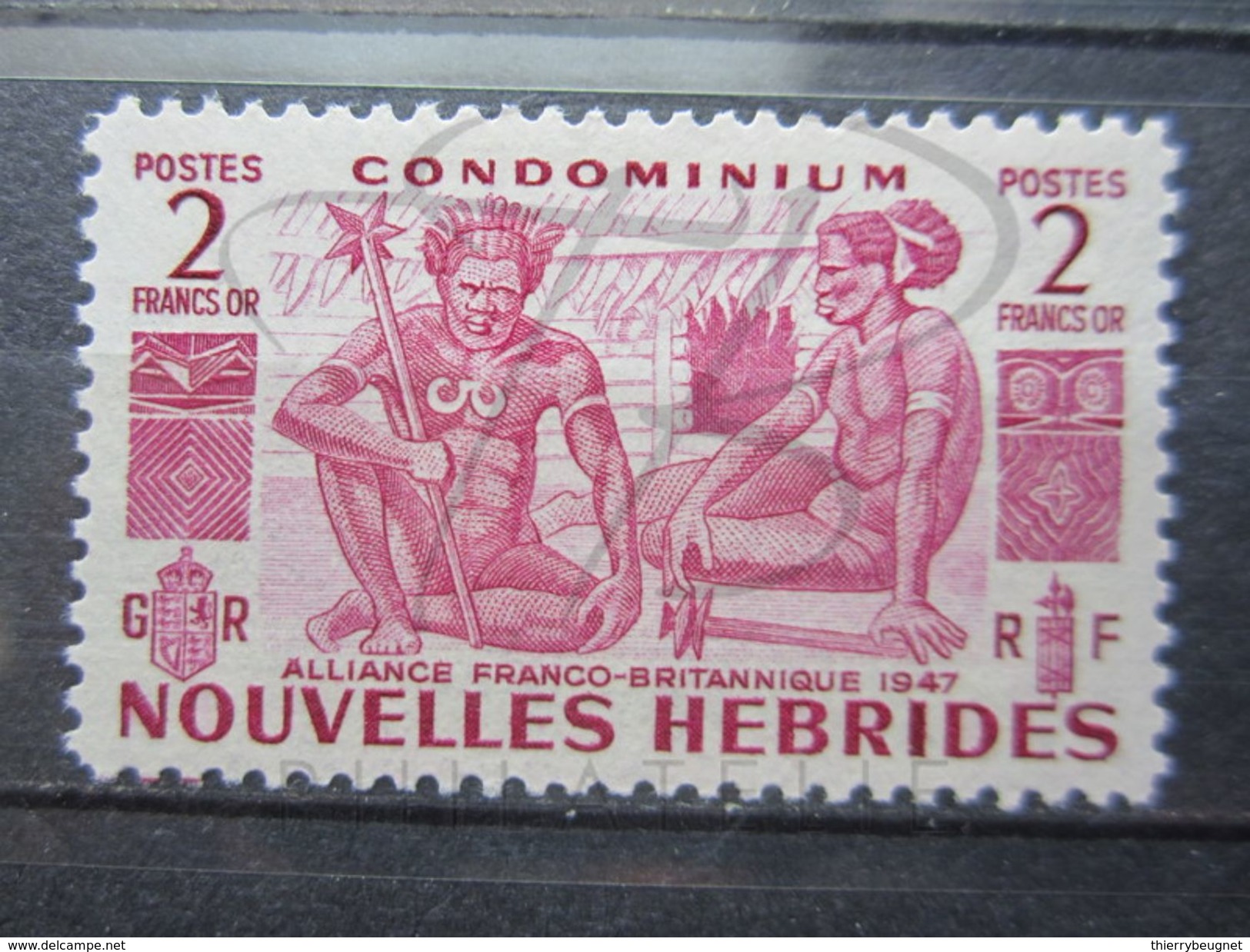 VEND BEAU TIMBRE DES NOUVELLES - HEBRIDES N° 153 , X !!! - Unused Stamps
