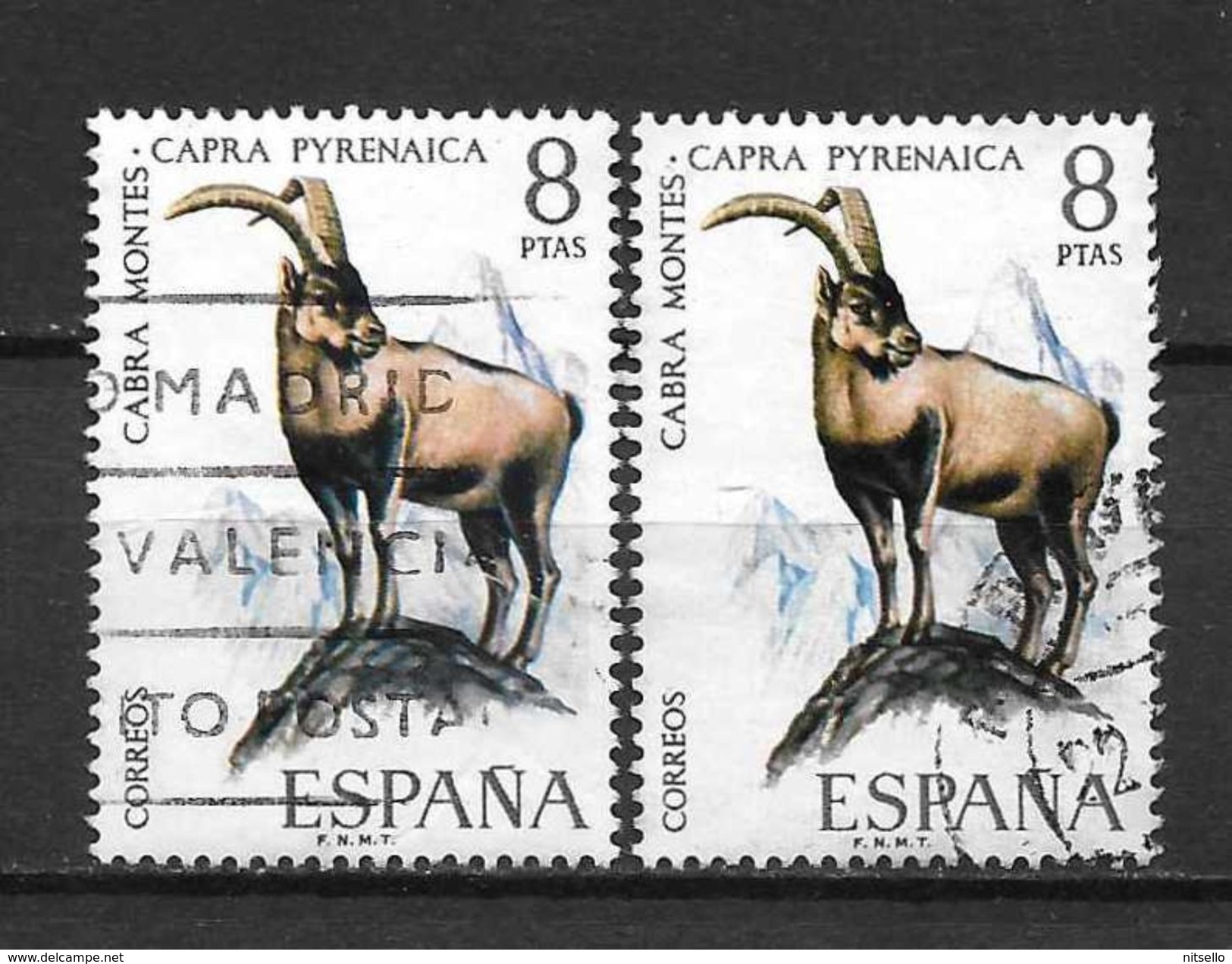 LOTE 1360 /// ESPAÑA AÑO 1971  EDIFIL Nº: 2040 X 2  SELLO CLAVE - Used Stamps