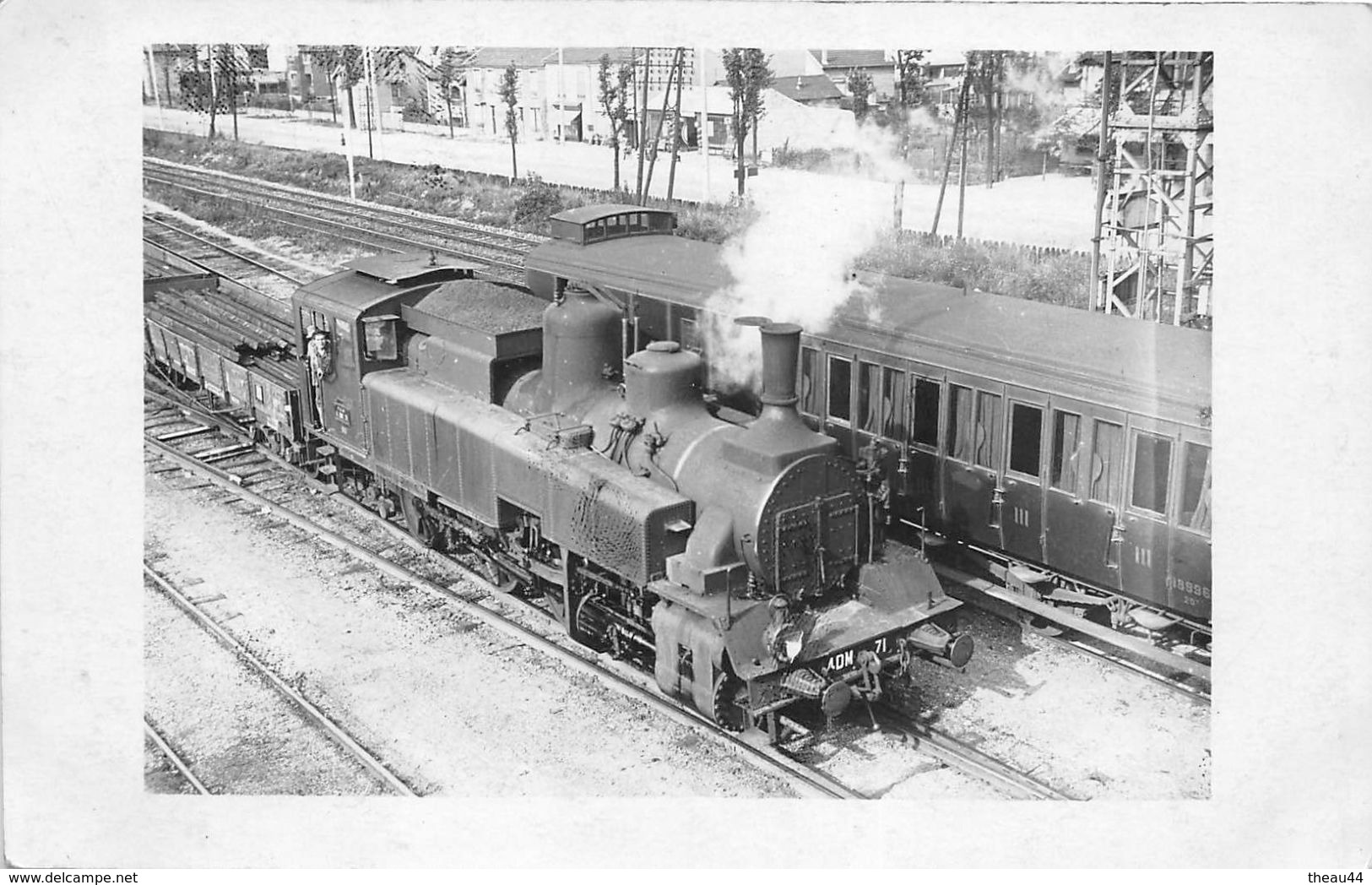 ¤¤  -  Carte-Photo D'un Train En Gare   -  Locomotive , Chemin De Fer  -  ¤¤ - Materiale