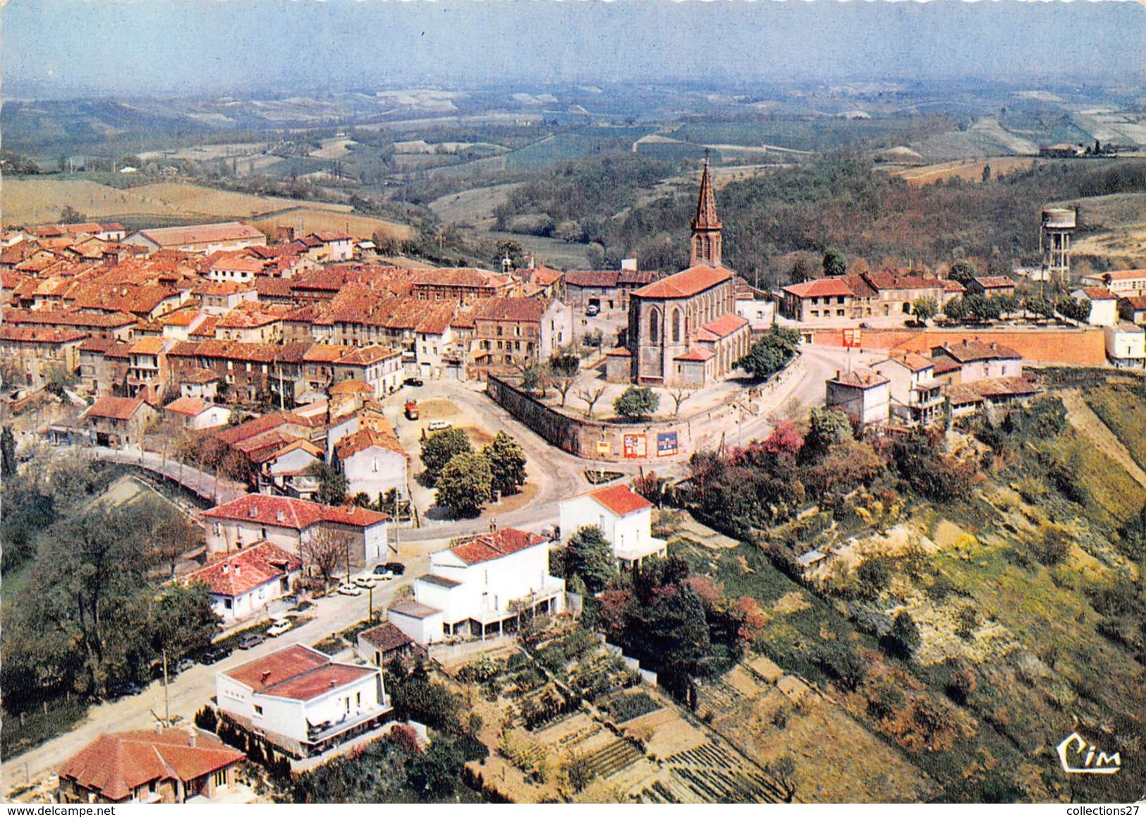 82-LAFRANCAISE - VUE GENERALE AERIENNE - Lafrancaise