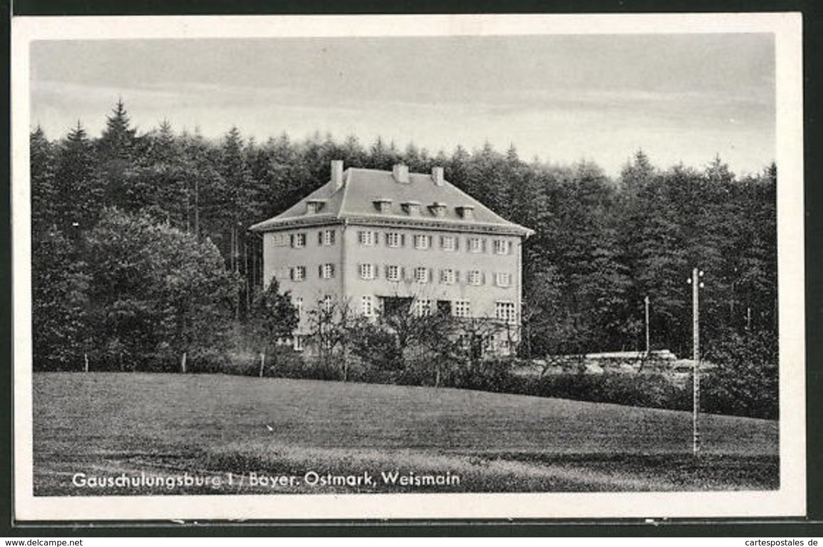 AK Weismain / Bayer. Ostmark, Blick Auf Das Gauschulungsburg I - Other & Unclassified