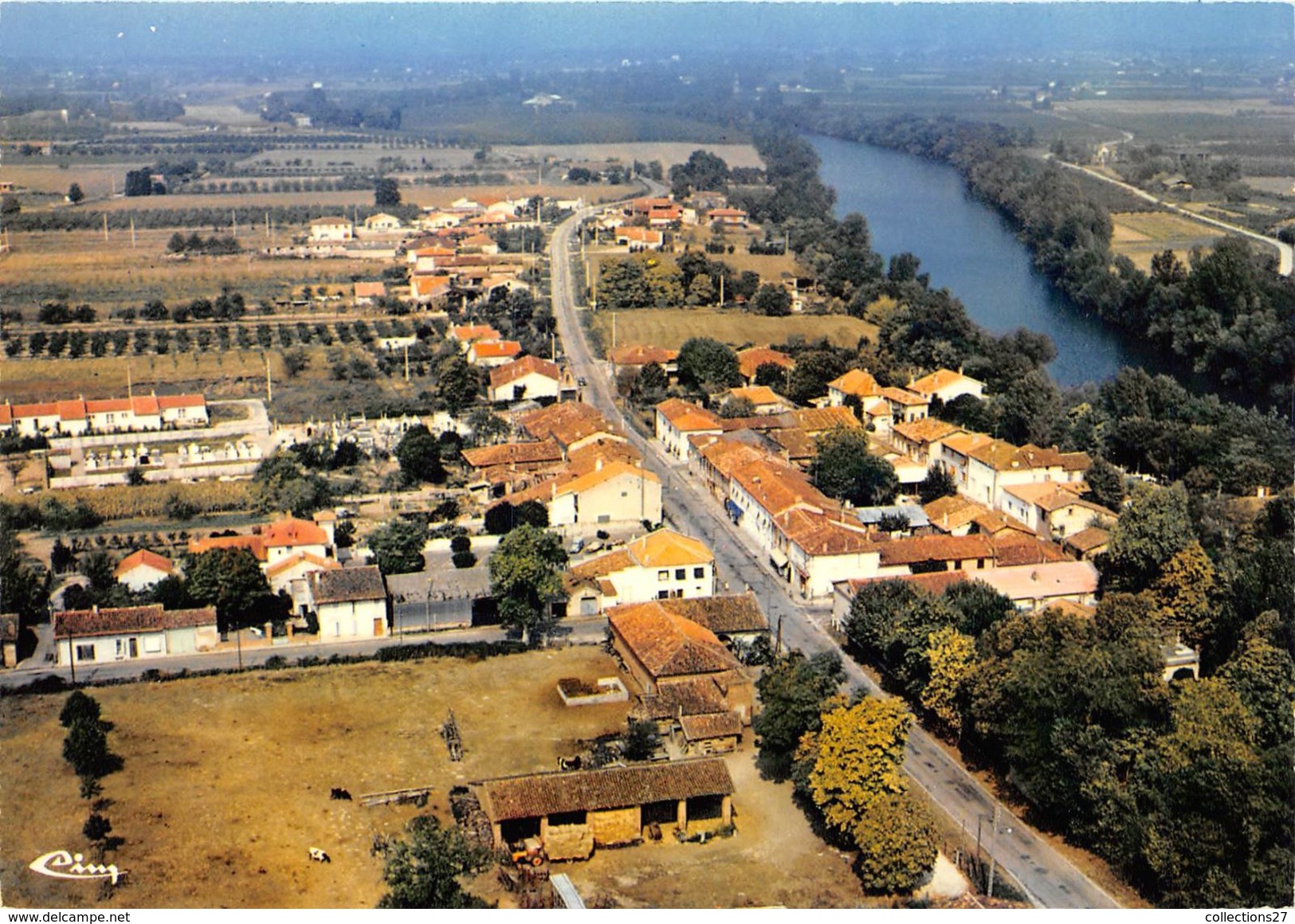 82-BRESSOLS- VUE AERIENNE - Bressols