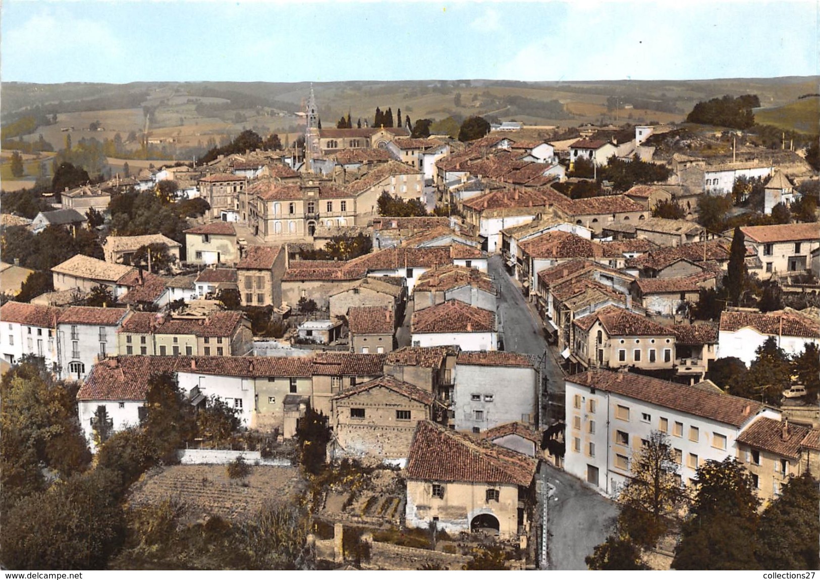 82-MONCLAR-DE-QUERCY-VUE GENERALE AERIENNE - Montclar De Quercy