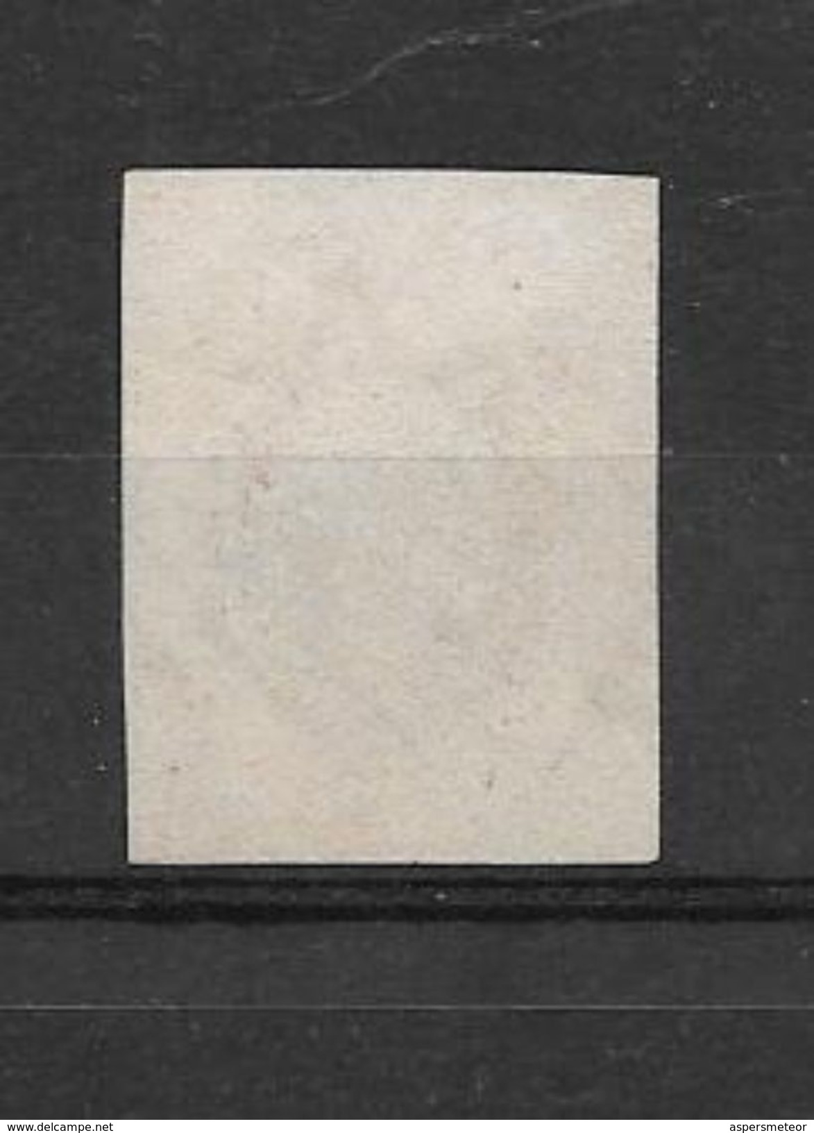 CEYLON YEAR 1859 4d DULL ROSE WATERMARK LARGE STAR IMPERFORATE(S.GIBBONS 4) YVERT TELLIER NR. 3 AVEC CERTIFICATION D'EXP - Ceylon (...-1947)