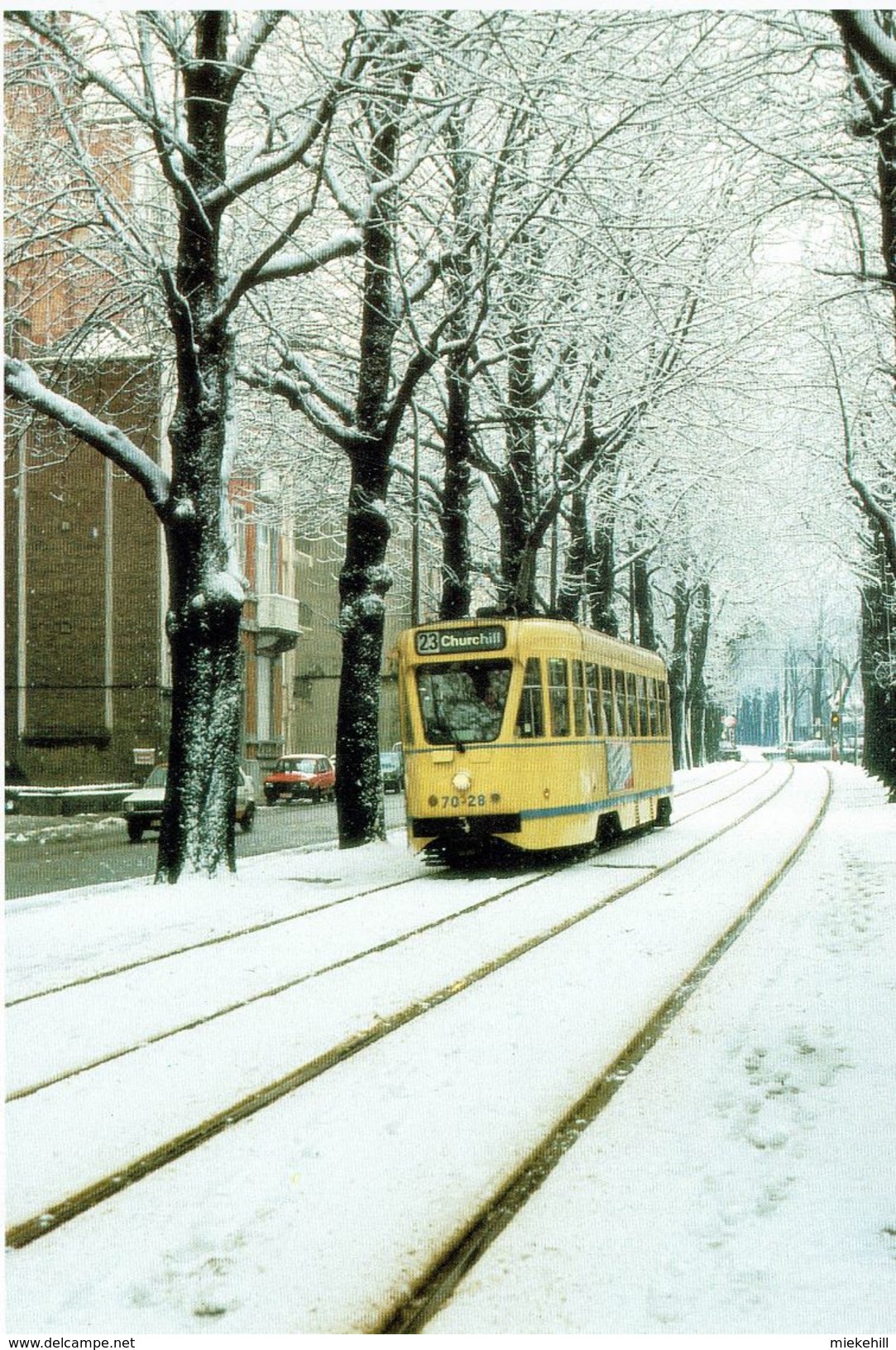 UCCLE-UKKEL-AVENUE CHURCHILL-TRAM 23-STIB - Uccle - Ukkel