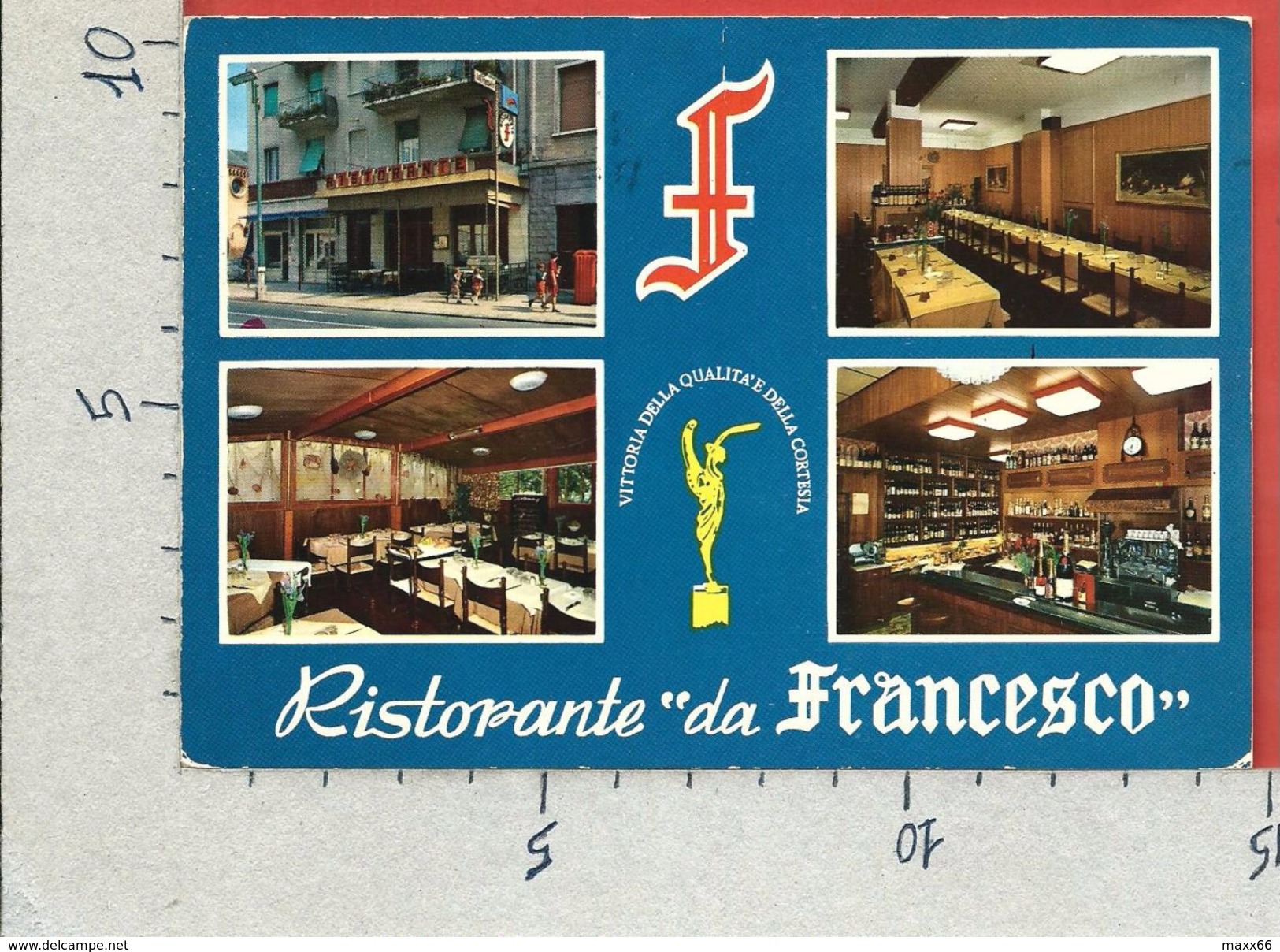 CARTOLINA VG ITALIA - SANREMO (IM) - Ristorante Da Francesco - 10 X 15 - ANN. 1982 - San Remo