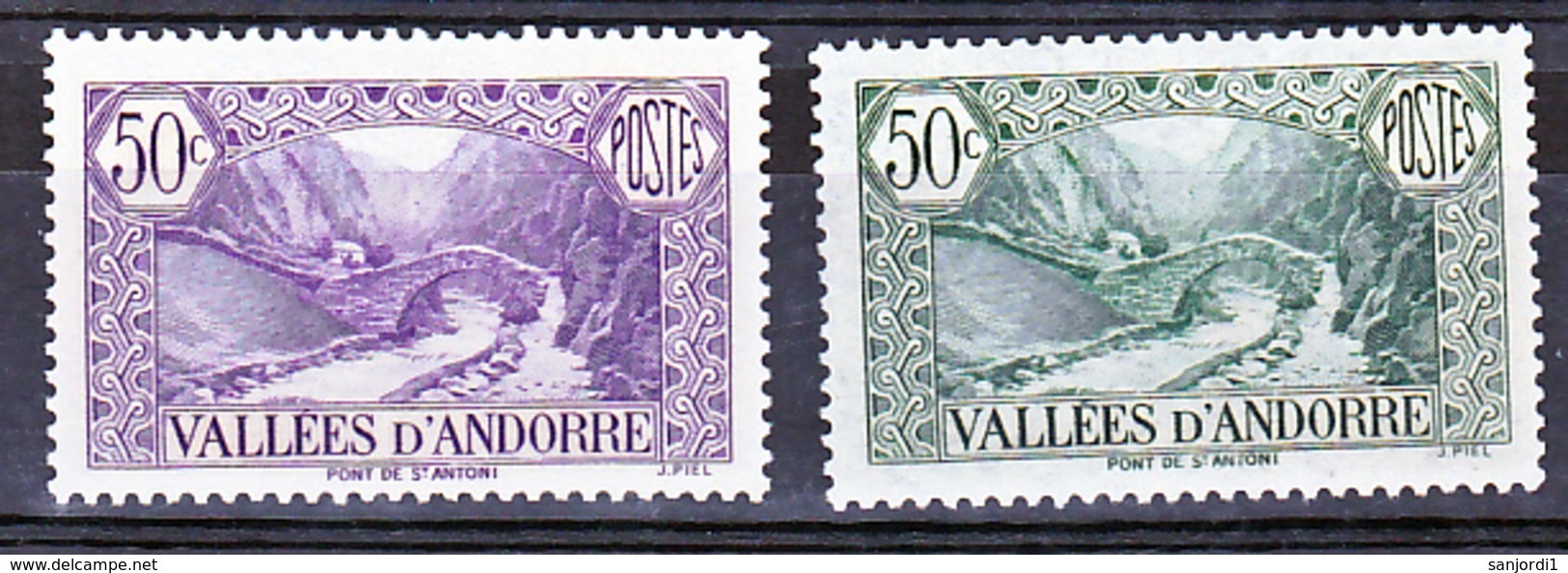 Andorre  64 65 Pont De La Massana Neuf ** TB  MNH  Sin Charmela Cote 16.5 - Neufs