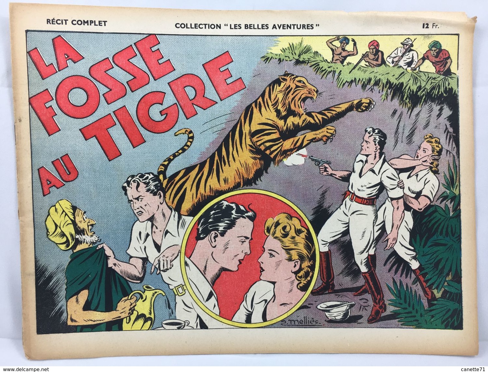 Récit Complet, Collection "Les Belles Aventures", La Fosse Au Tigre - Autre Magazines