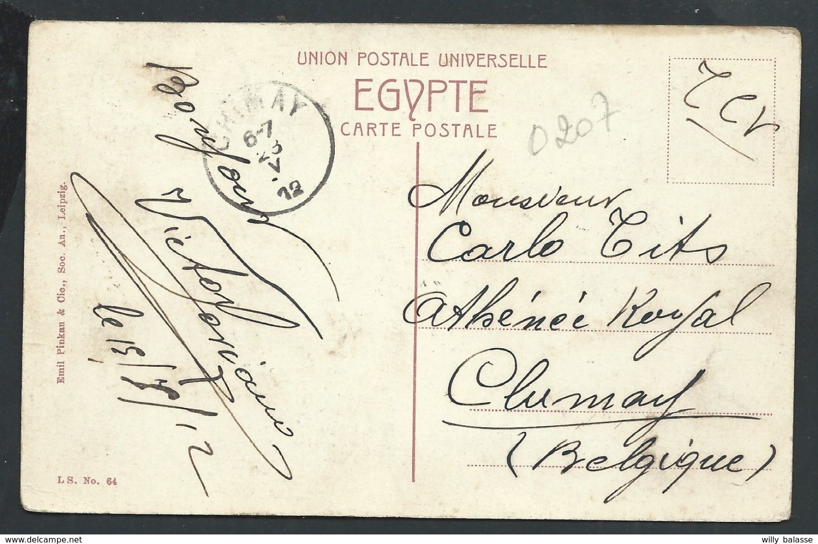 +++ CPA - Afrique - EGYPTE - ALEXANDRIE - Type Arabe " Porte-bonheur"   // - Alexandrië