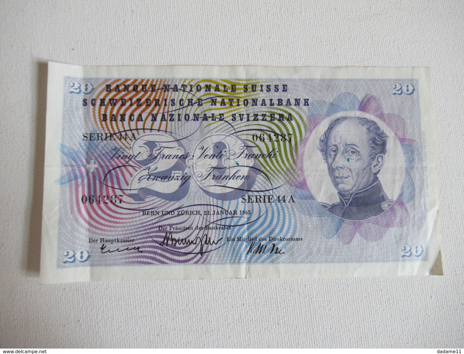 Suisse 20 Francs - Schweiz