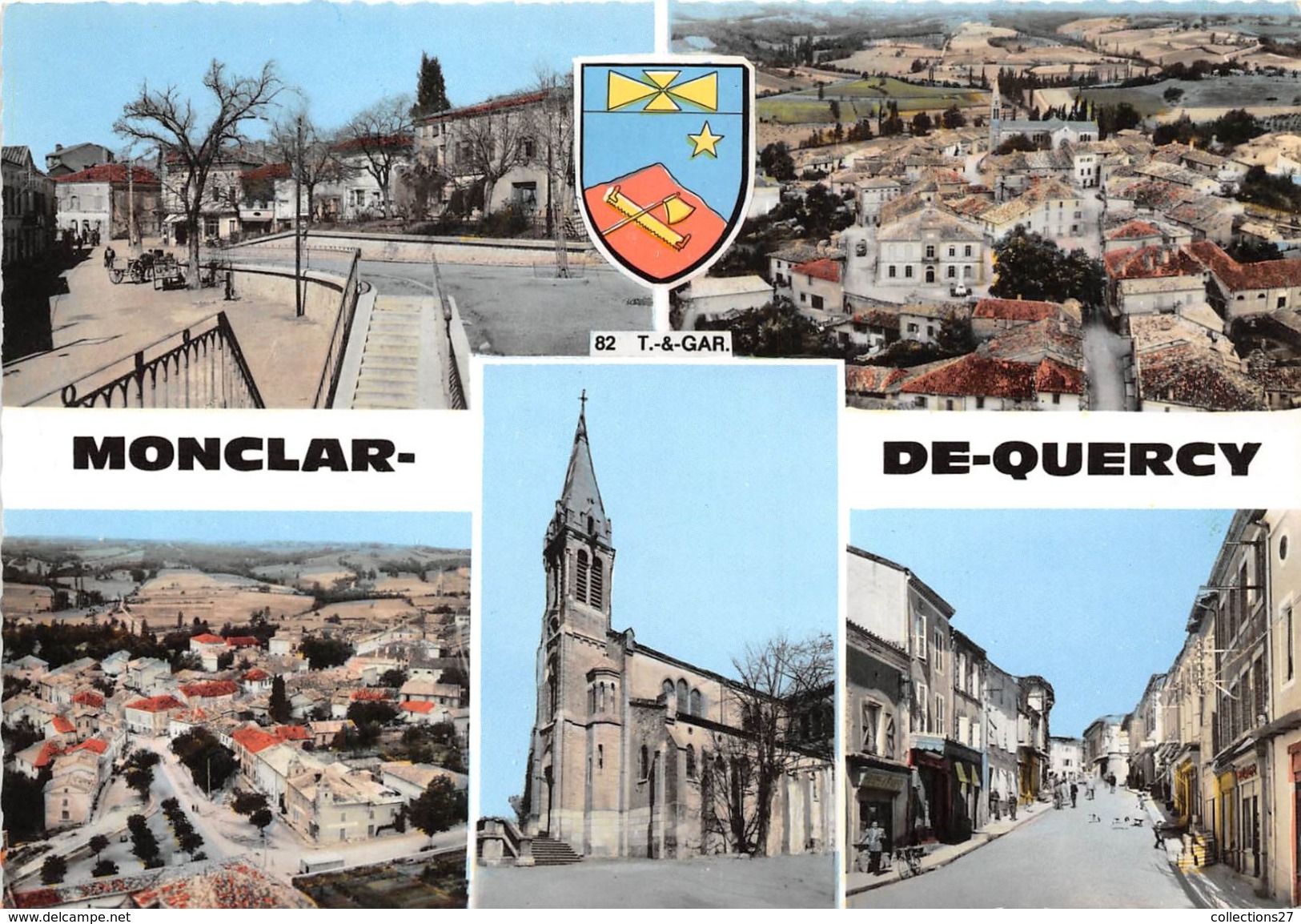 82-MONTCLAR-DE-QUERCY - MULTIVUES - Montclar De Quercy