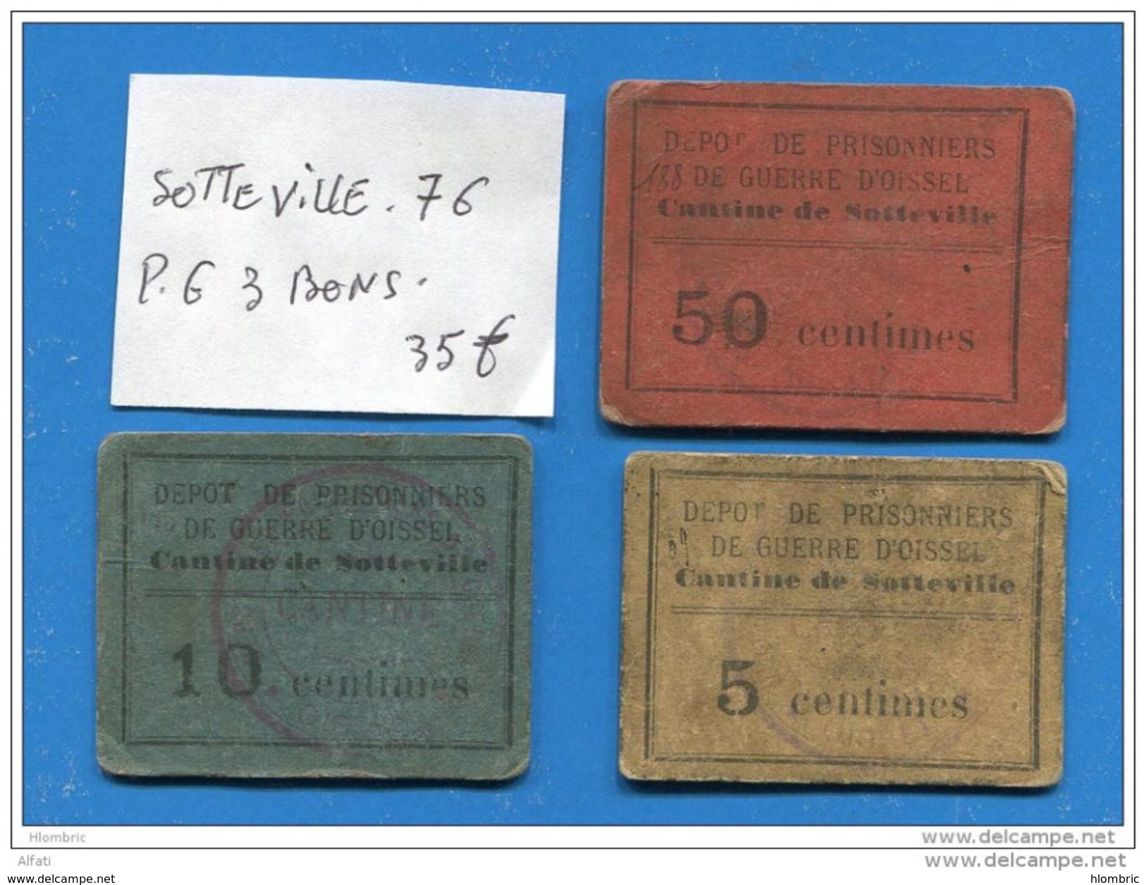Sotteville  76  Pg  3  Bons  1914/18 - Bonds & Basic Needs