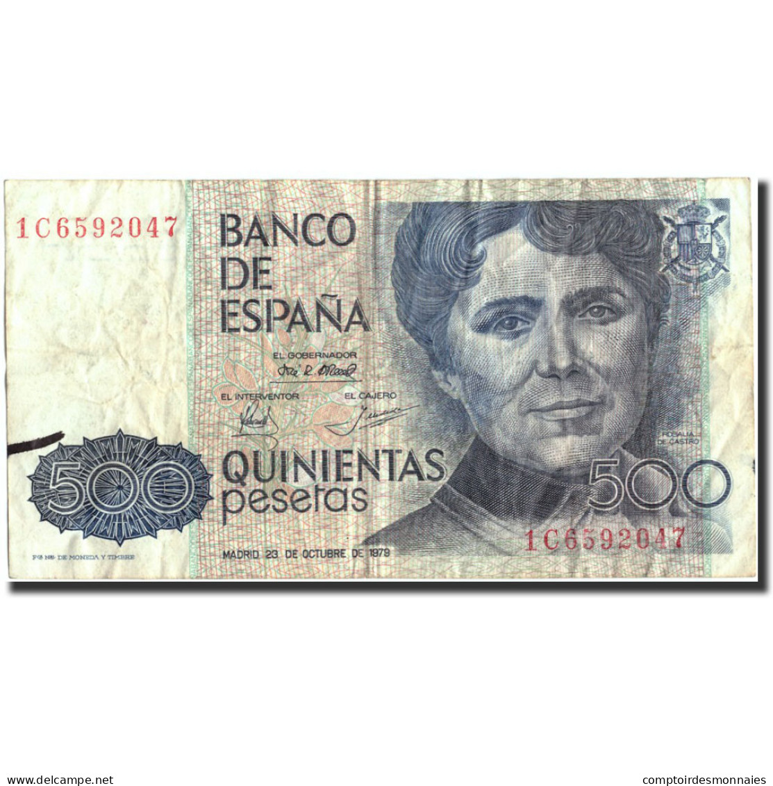 Billet, Espagne, 500 Pesetas, 1970, 1970-10-23, KM:157, TB - 500 Peseten